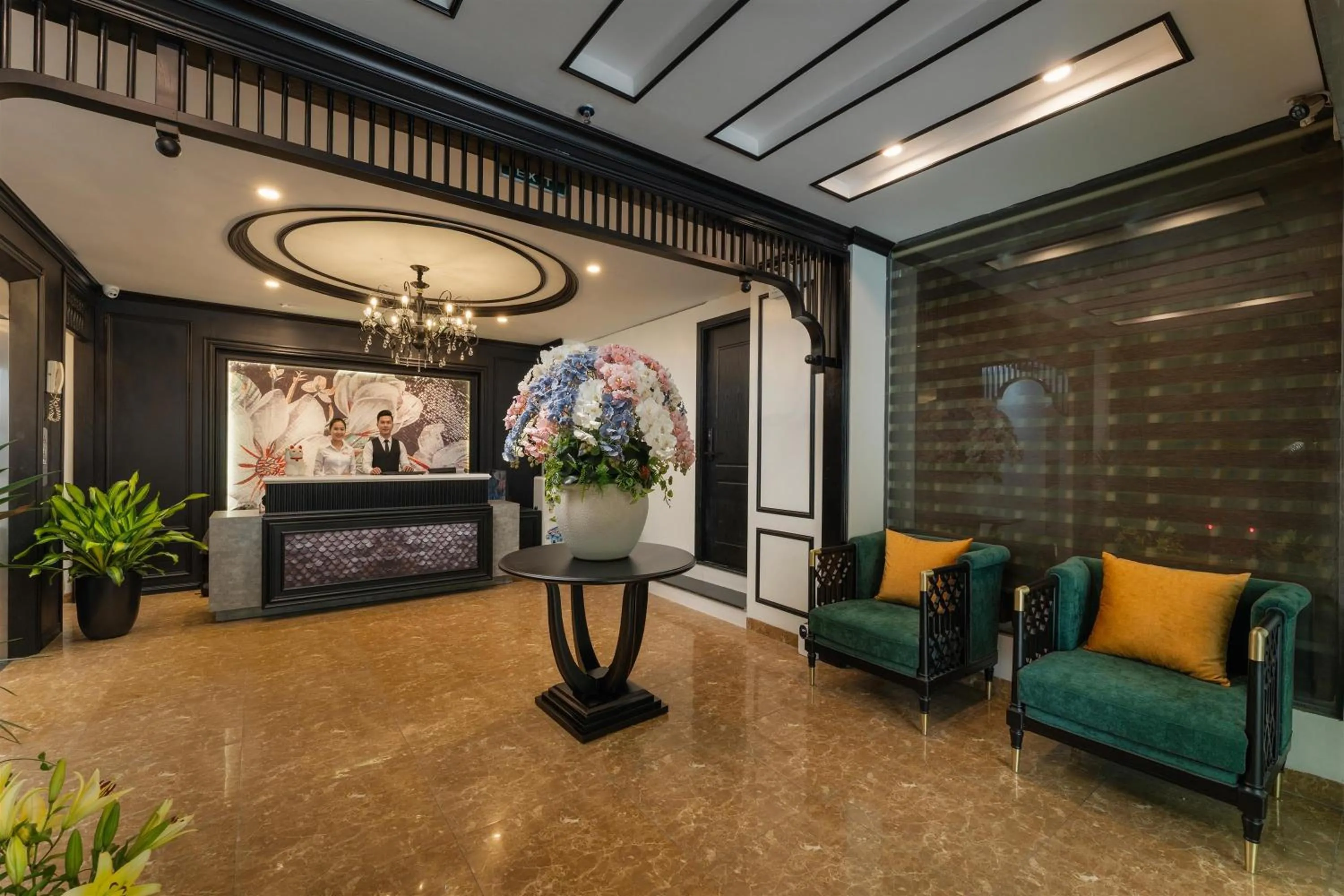 Lobby or reception in Grand Hanoi Boutique Hotel