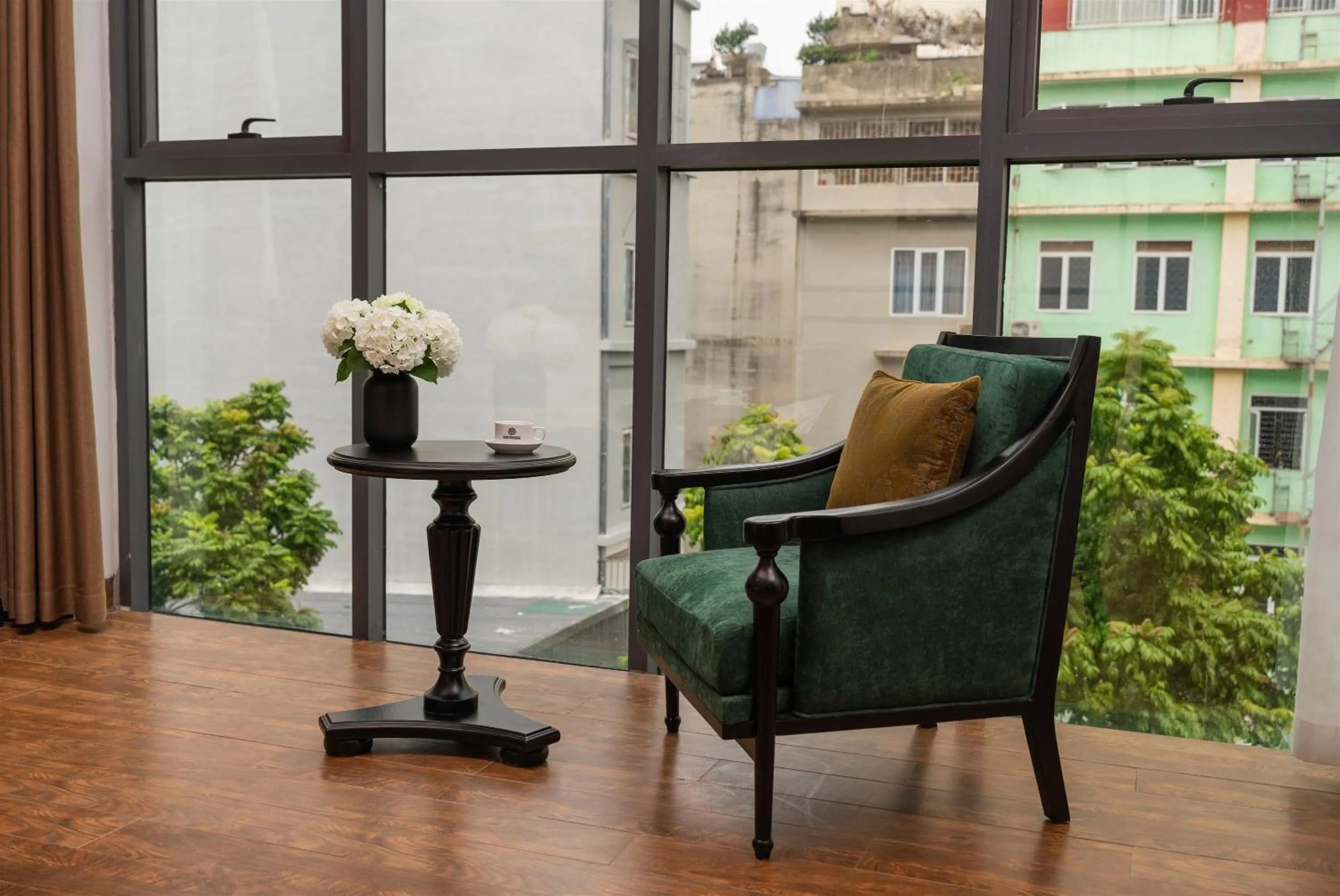 Seating area in Grand Hanoi Boutique Hotel