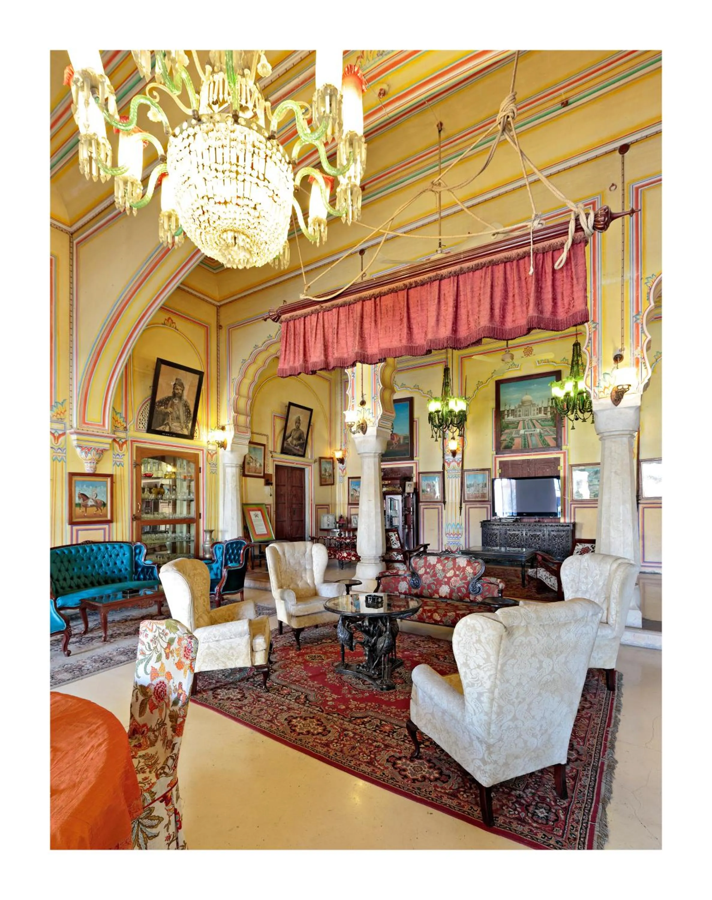 Living room in Castle Kanota