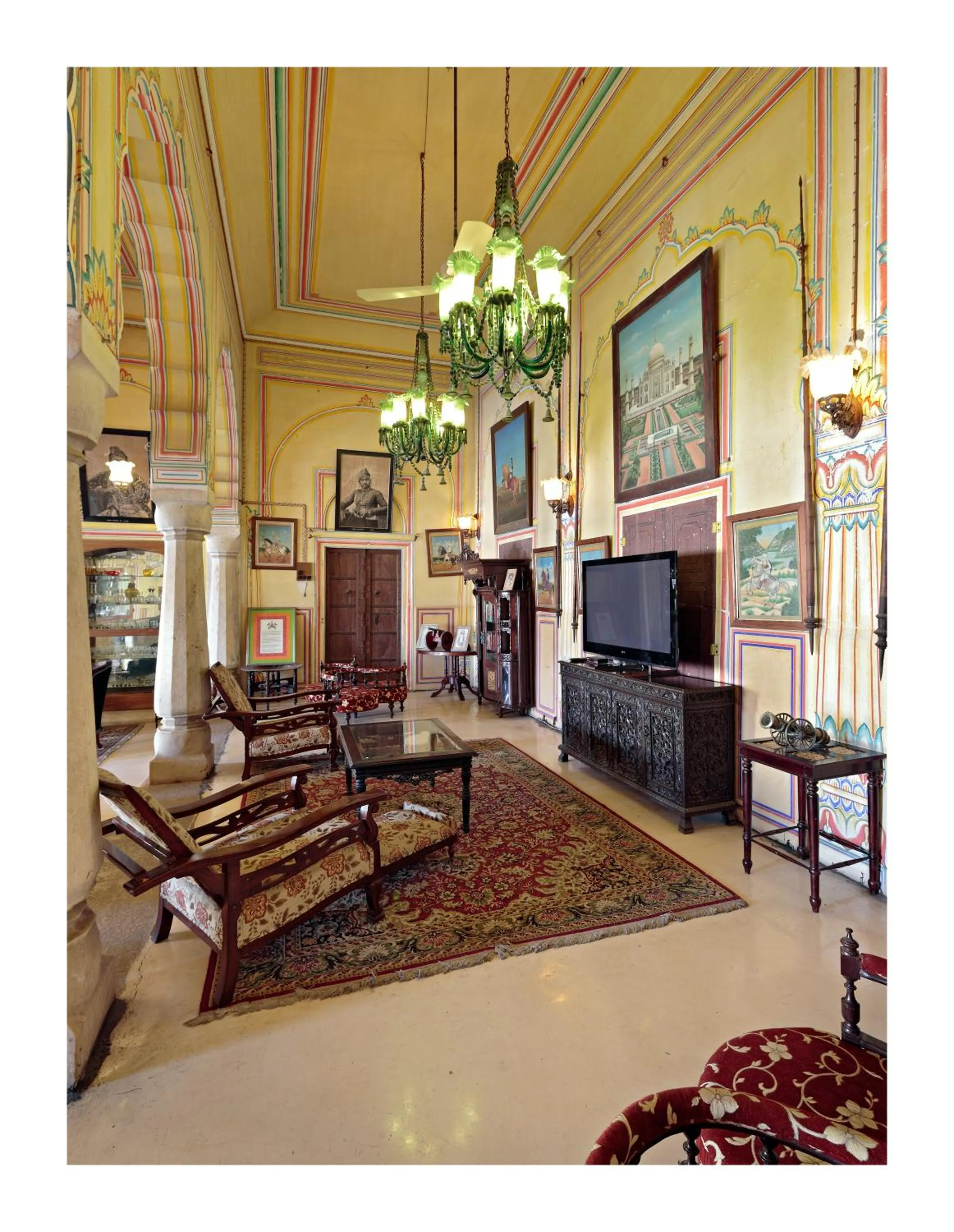 Living room in Castle Kanota