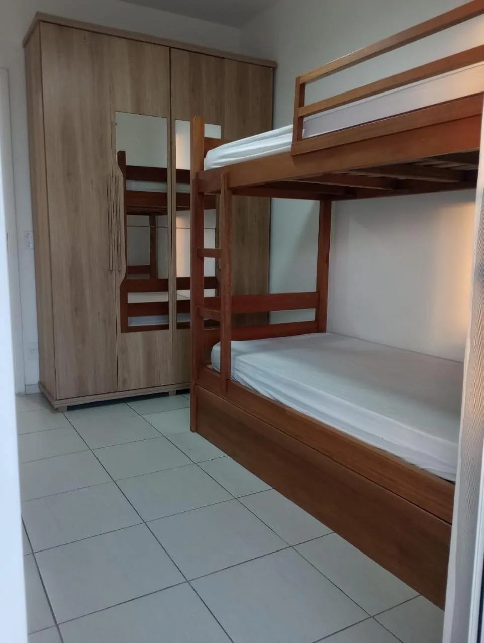 Bed in Apto Vista Mar Com Lazer Total