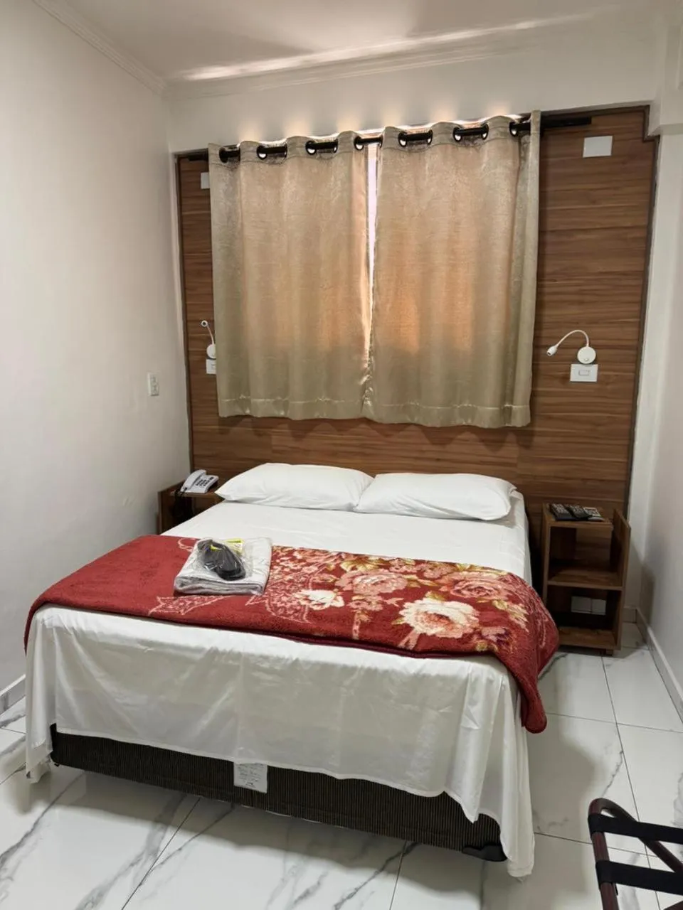 Bed in New Point Hotel