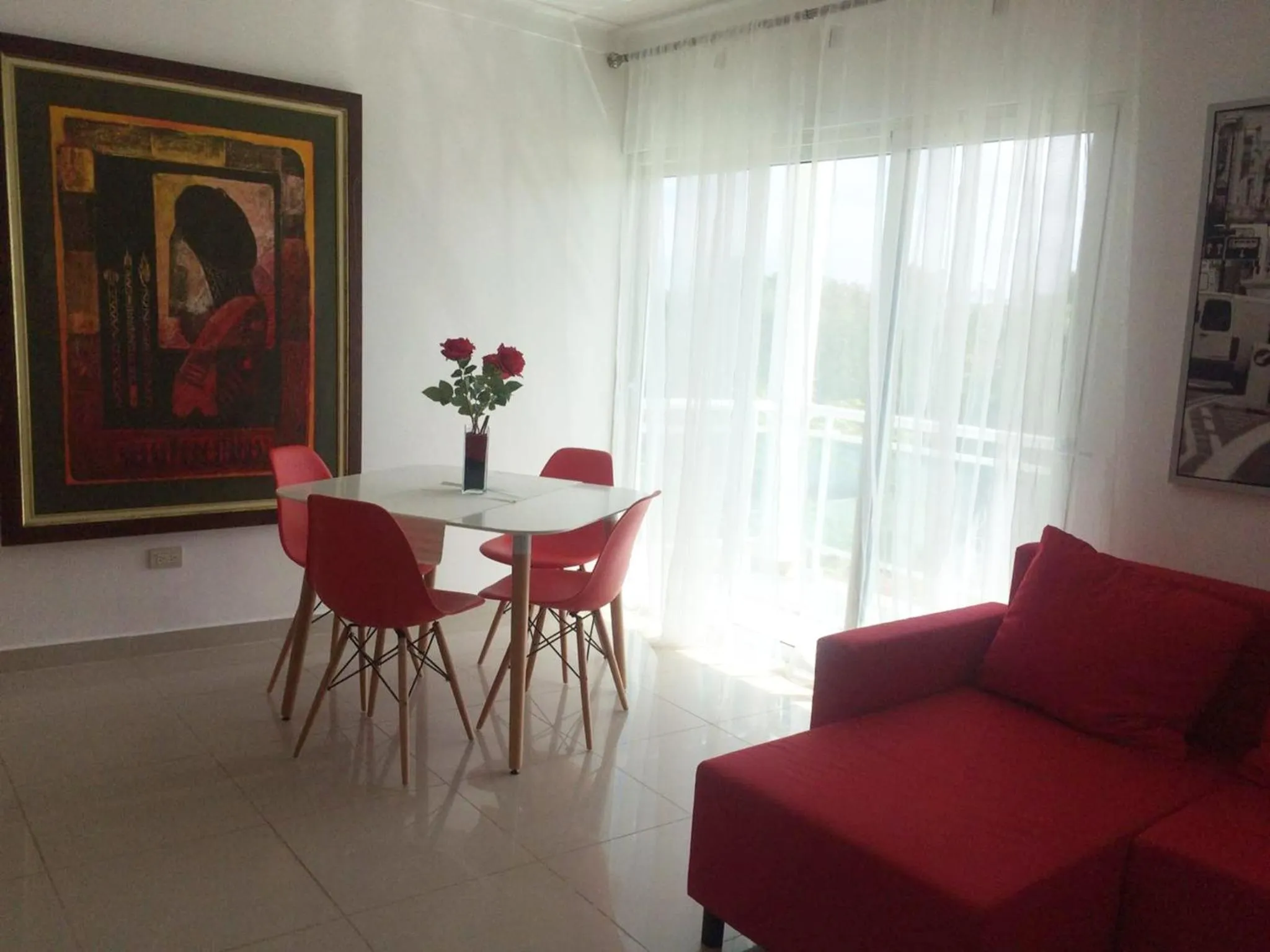 Living room in Vista Marina Residence