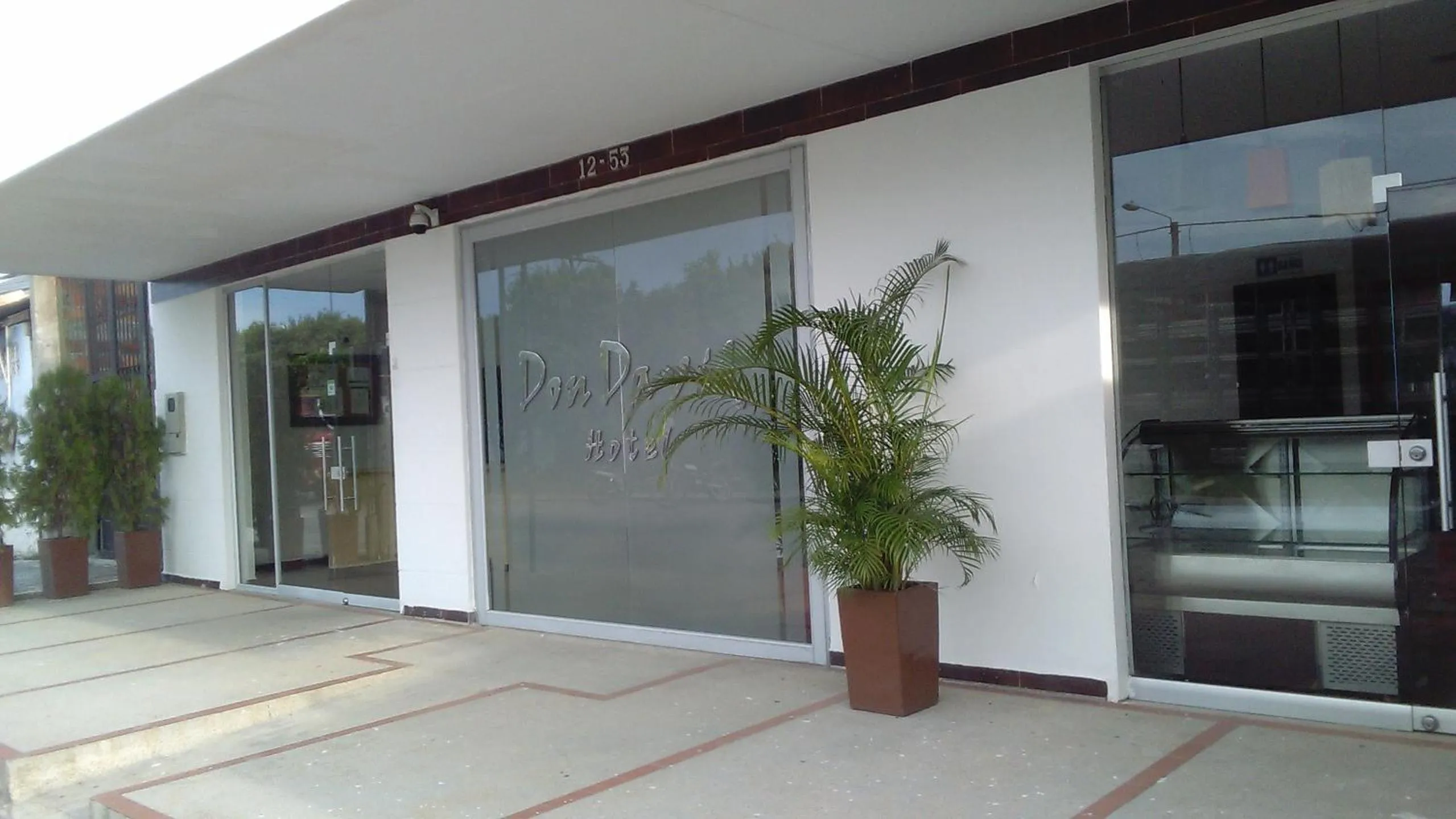 Facade/entrance in Don David Sabana Hotel
