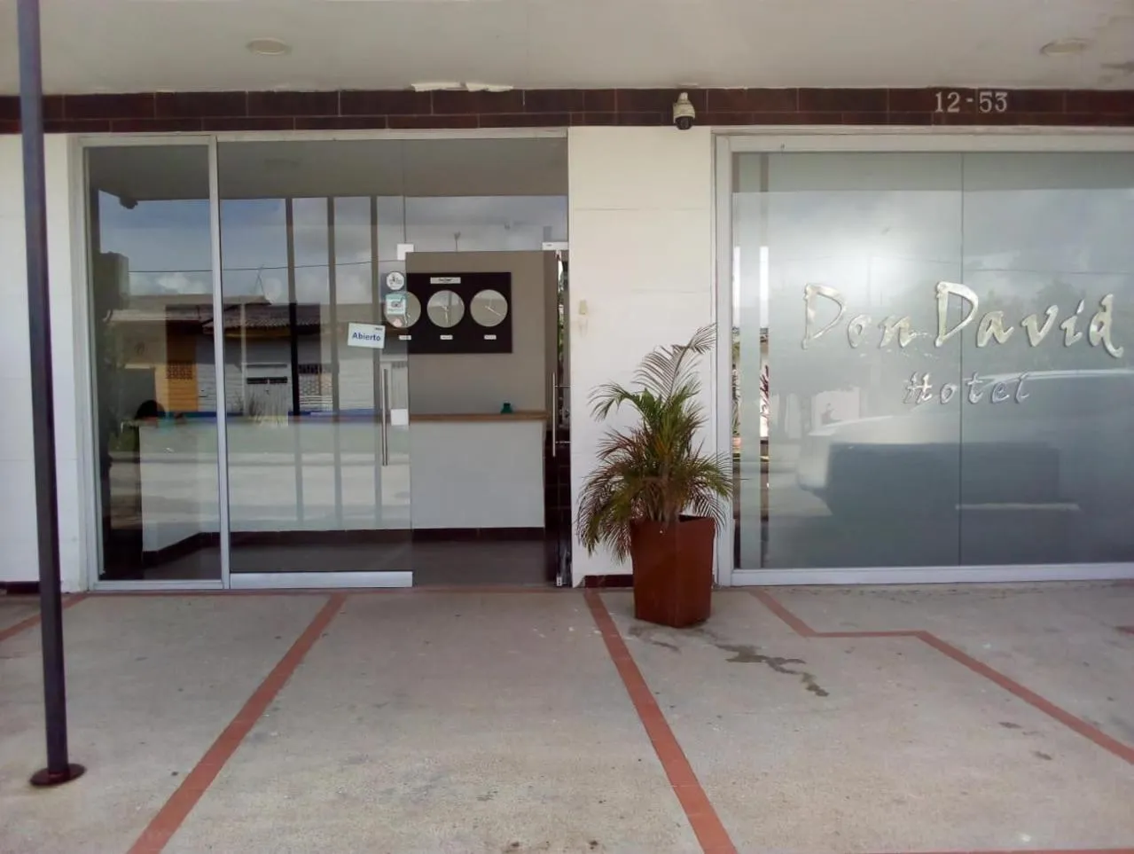 Facade/entrance in Don David Sabana Hotel