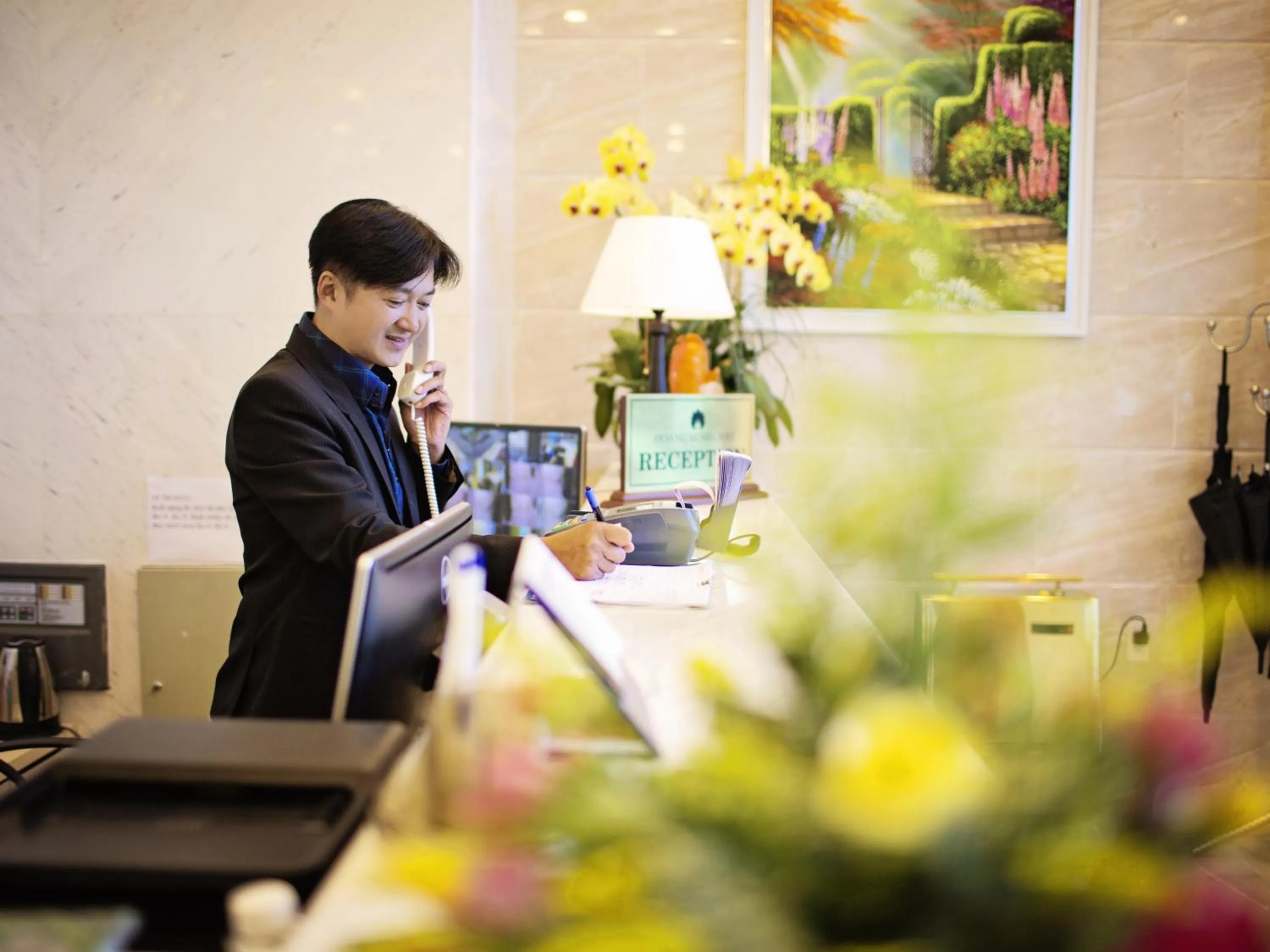 Staff in Hotel Hoang Minh Chau