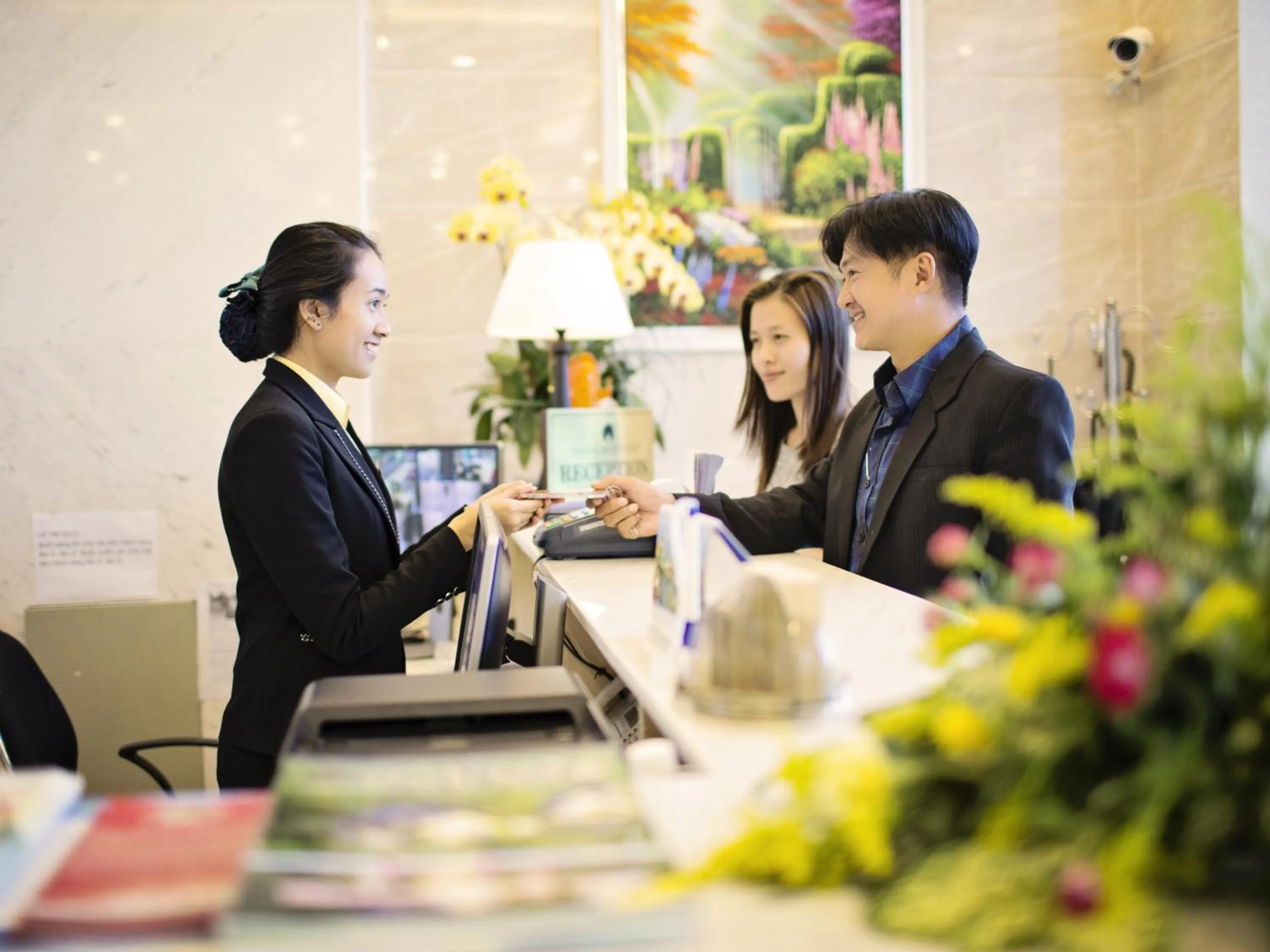Staff in Hotel Hoang Minh Chau
