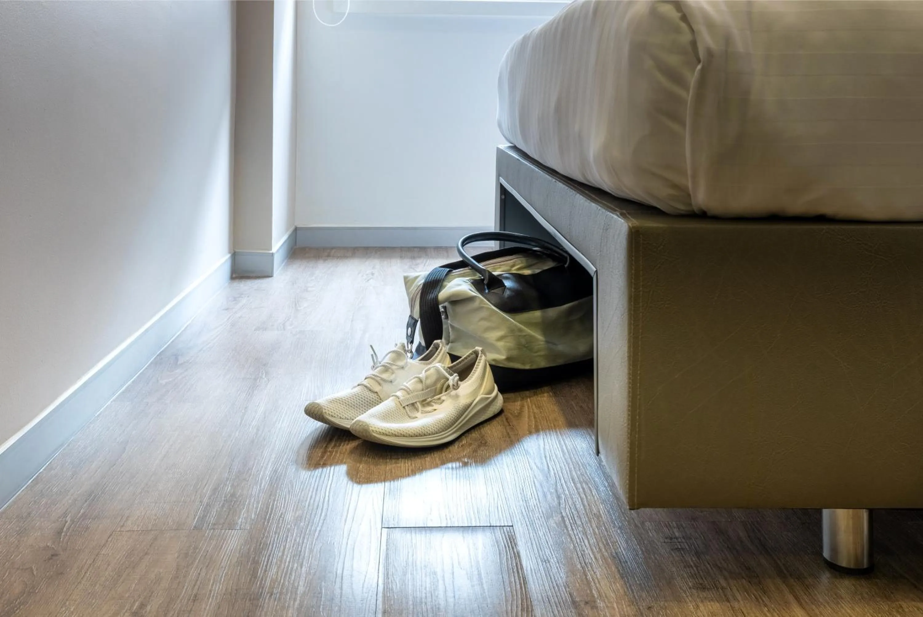 Bedroom in Easy Planet Bangkok Surawong