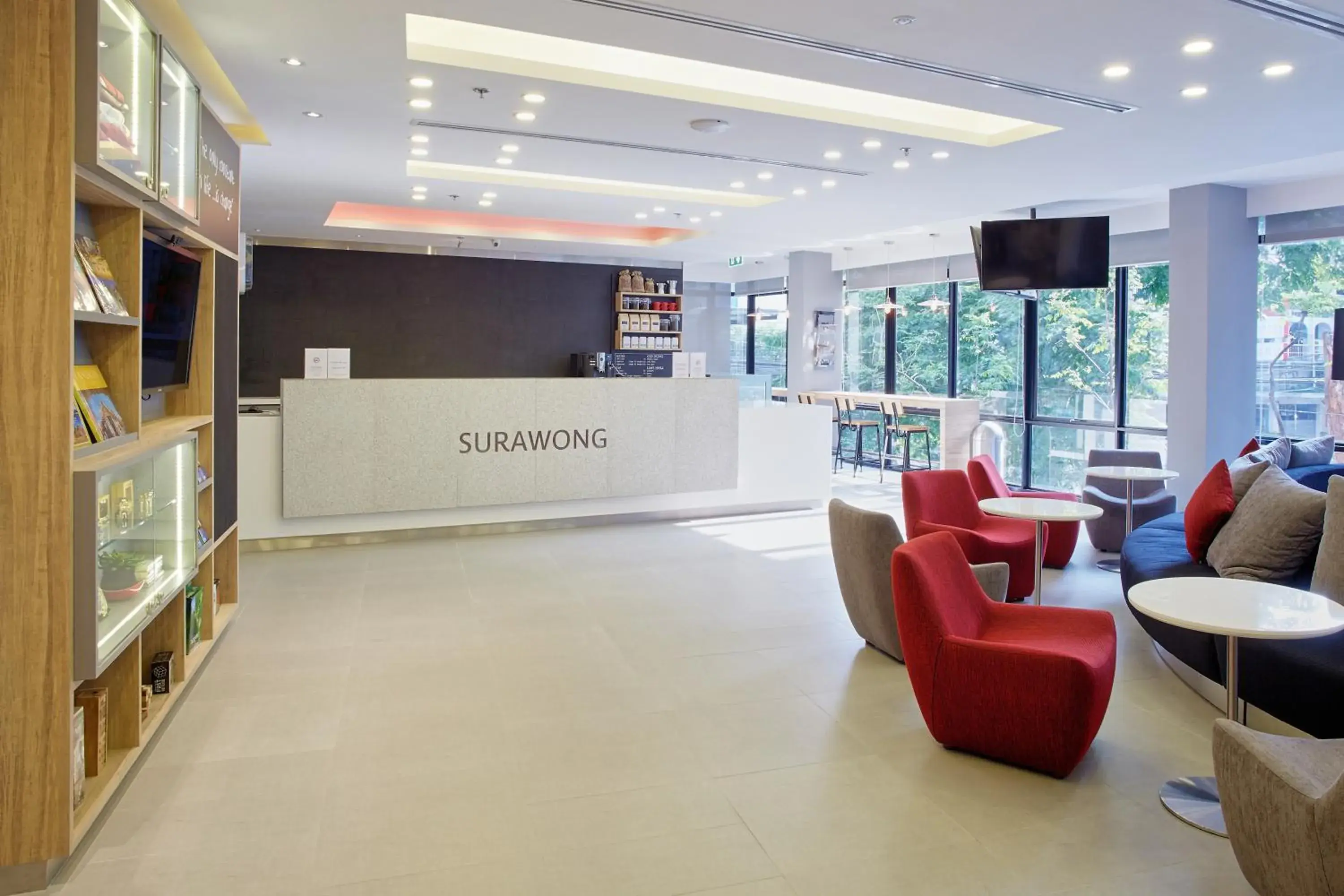 Lobby or reception in Easy Planet Bangkok Surawong Lobby or reception in Easy Planet Bangkok Surawong