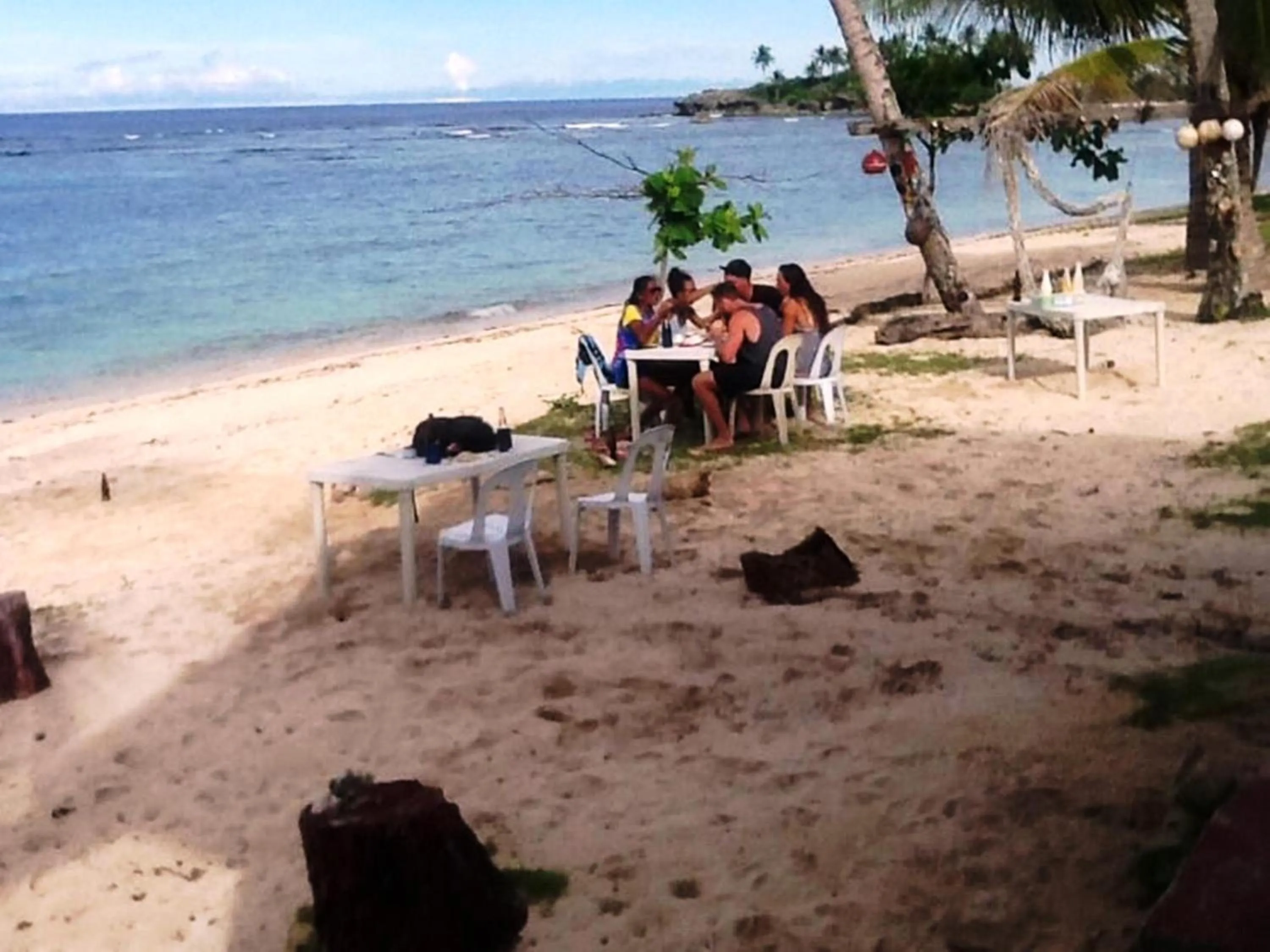 People in Whitesands Beach Resort