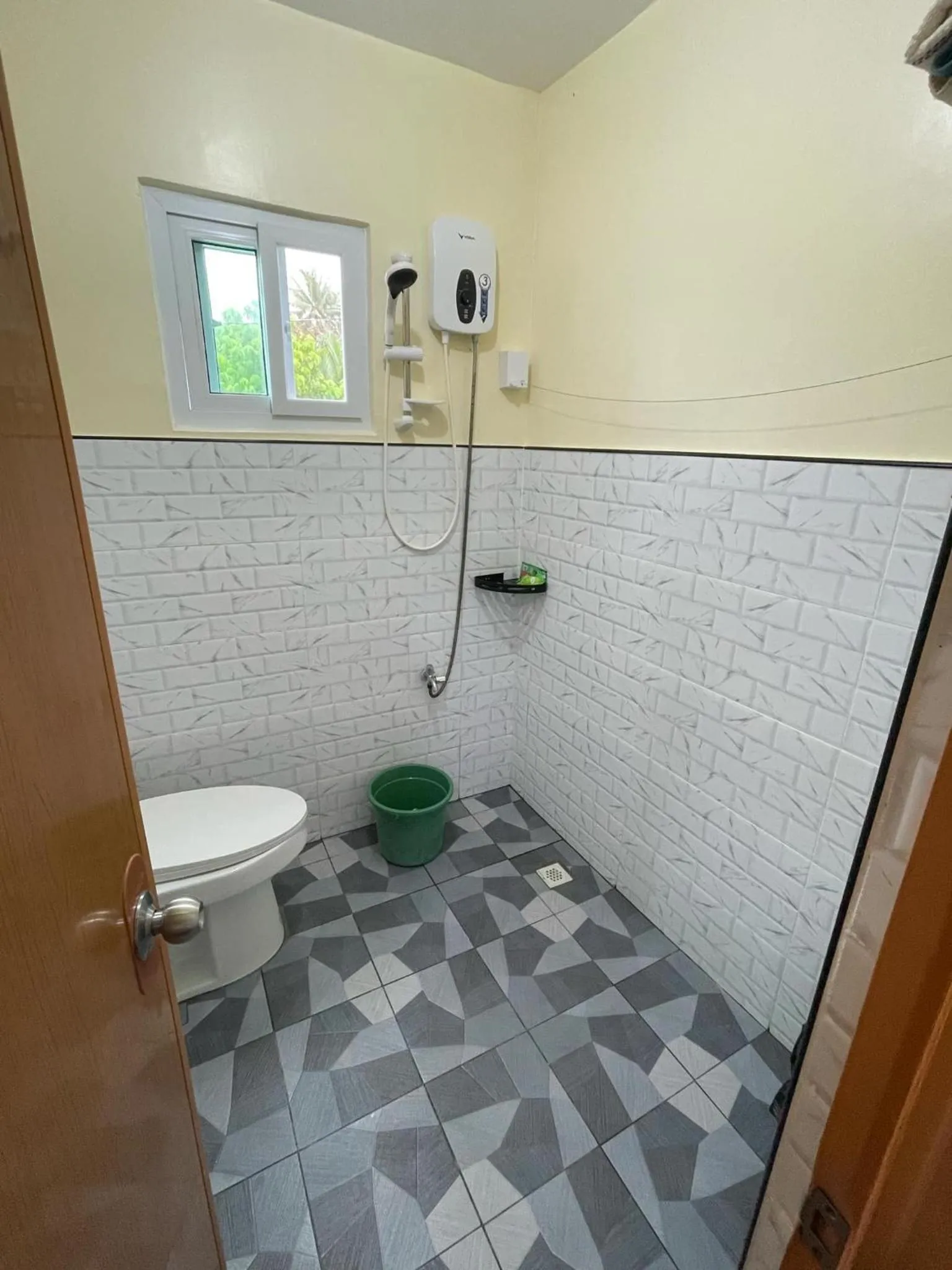 Shower in Whitesands Beach Resort