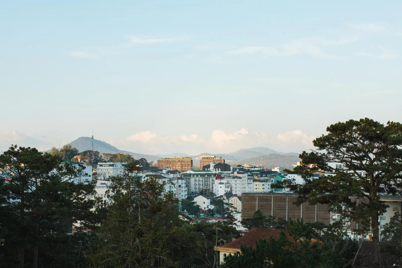City view in Ami Hotel Dalat