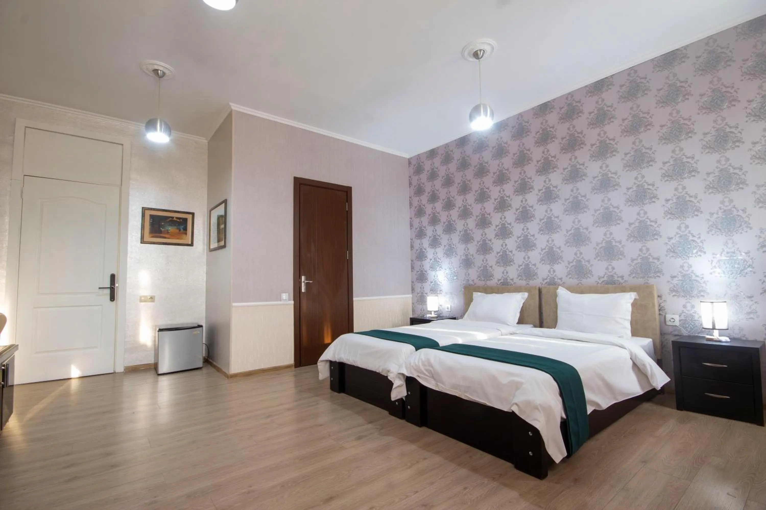 Bed in Kinor David Glatt Kosher Hotel