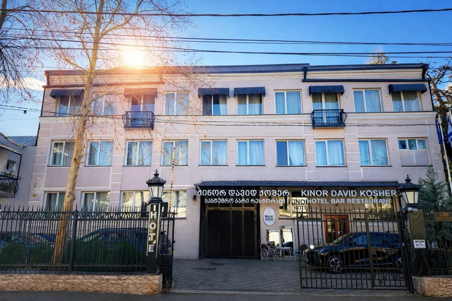 Property building in Kinor David Glatt Kosher Hotel