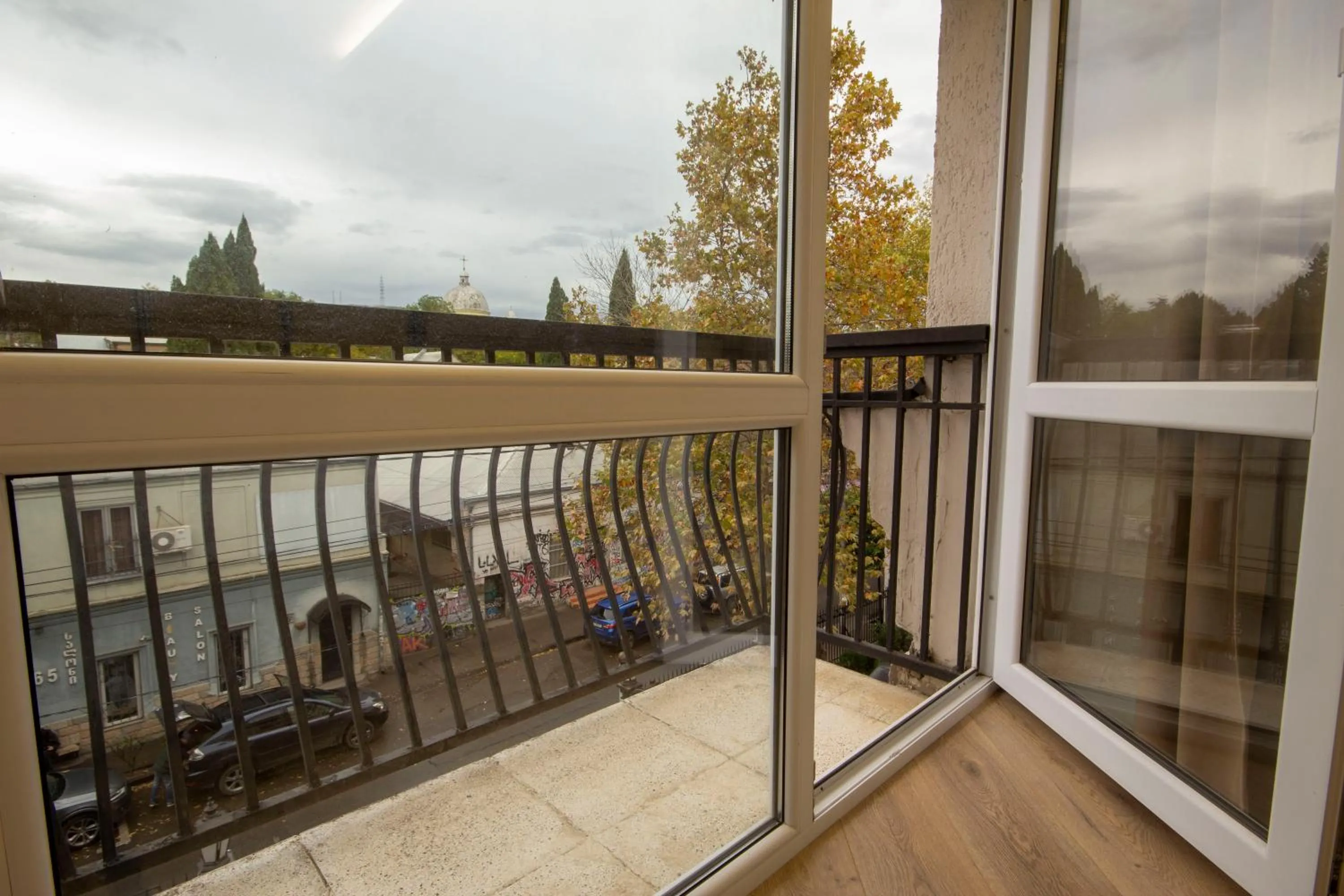 Balcony/Terrace in Kinor David Glatt Kosher Hotel