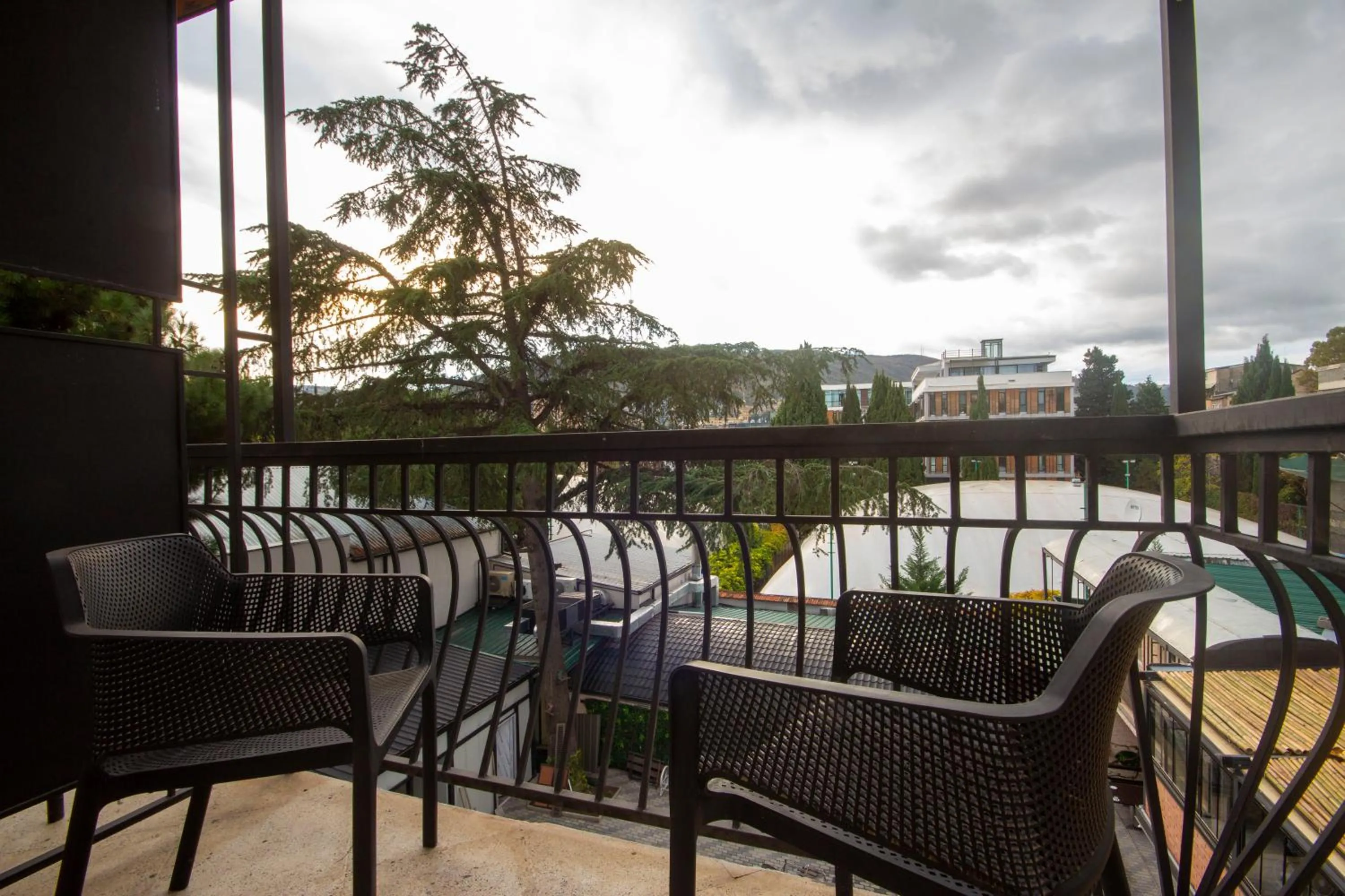 Balcony/Terrace in Kinor David Glatt Kosher Hotel