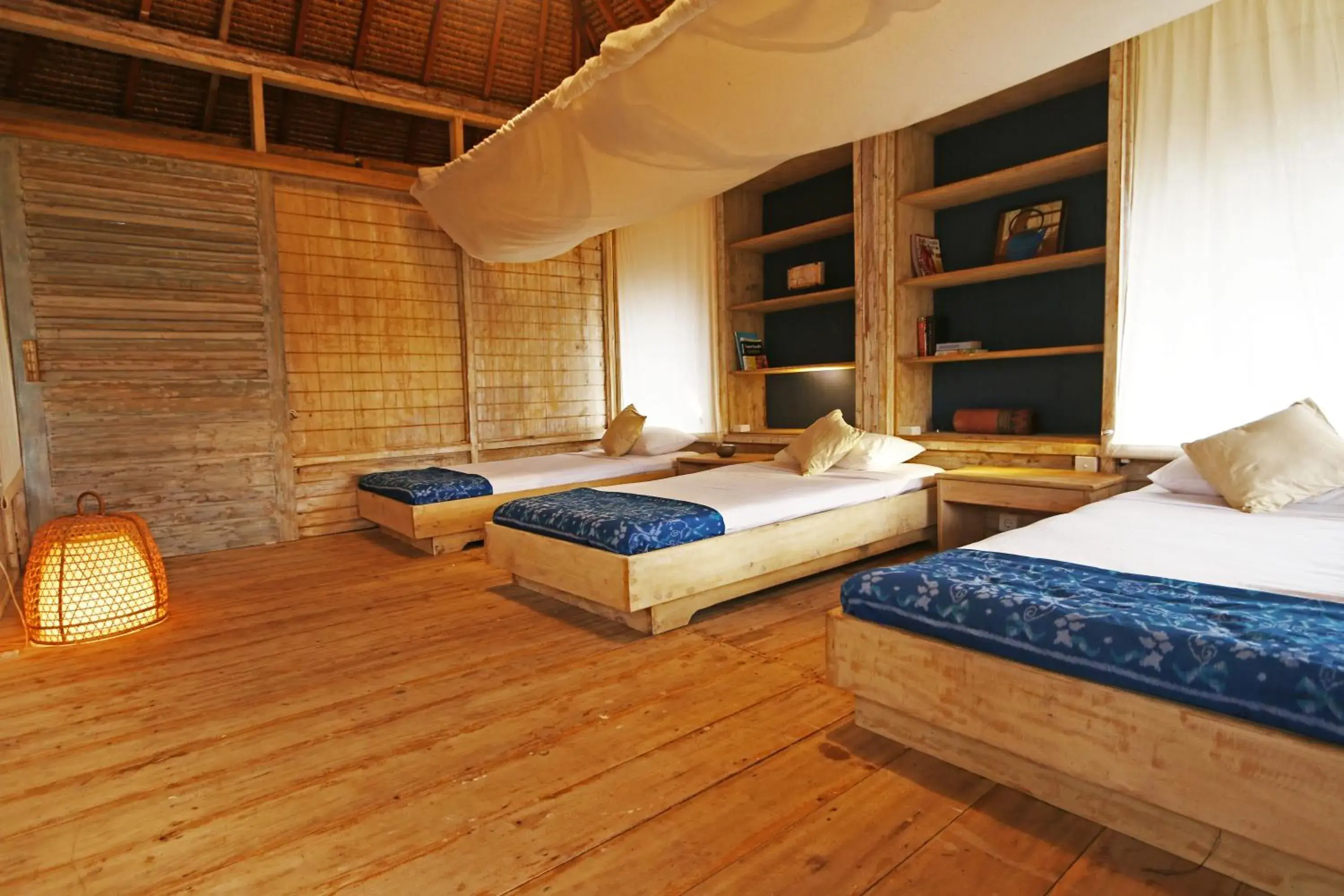 Triple Room with Garden View in MaoMeno Yoga Resort Triple Room with Garden View in MaoMeno Yoga Resort