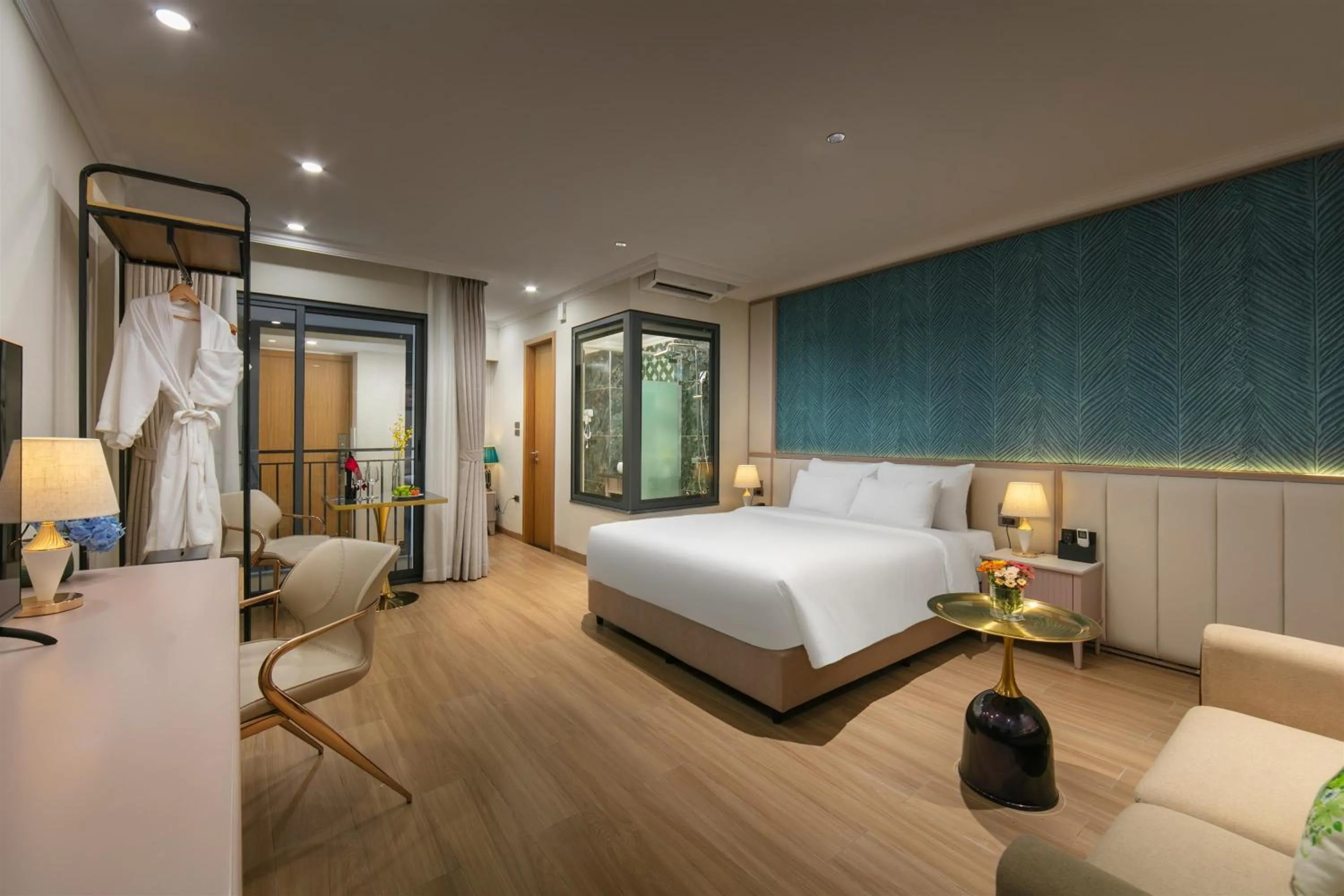 View (from property/room), Bed in Dong Xuan Boutique Hotel