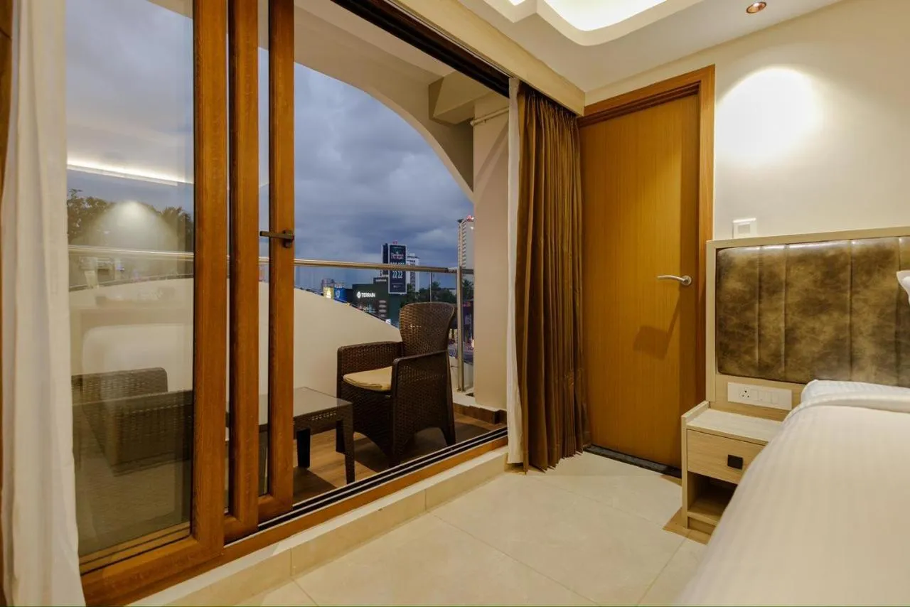 Bed in Olwen Suites