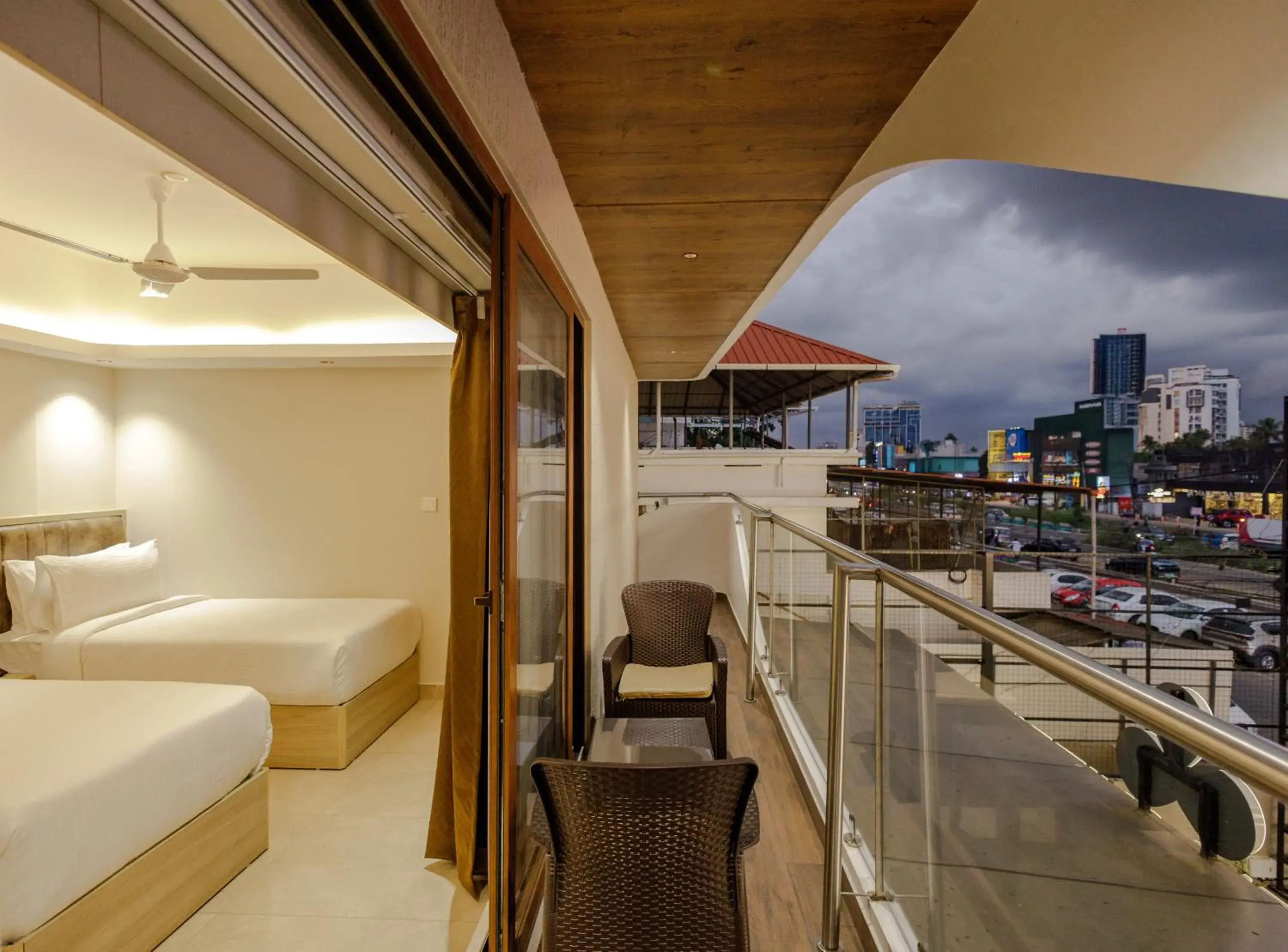 Twin Room with Balcony in Olwen Suites Twin Room with Balcony in Olwen Suites