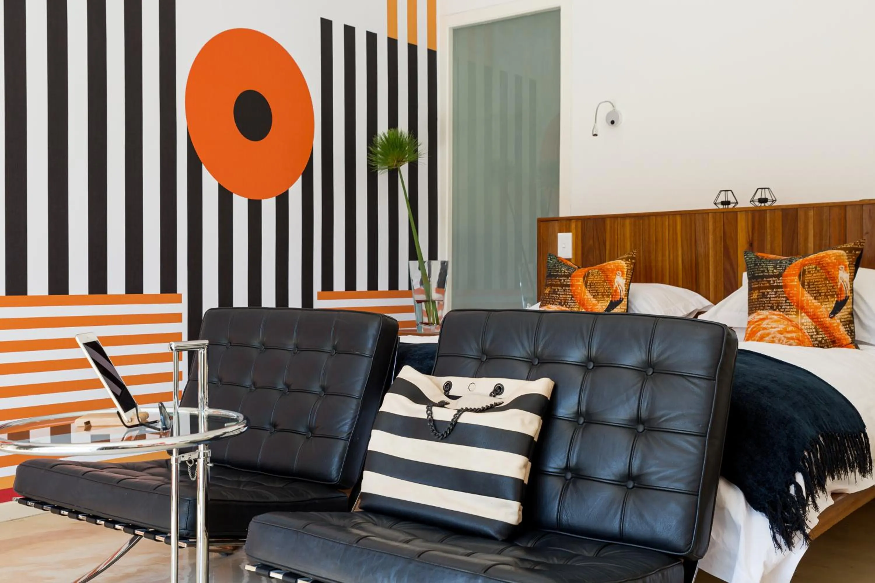 Seating area in Bloomestate Swellendam