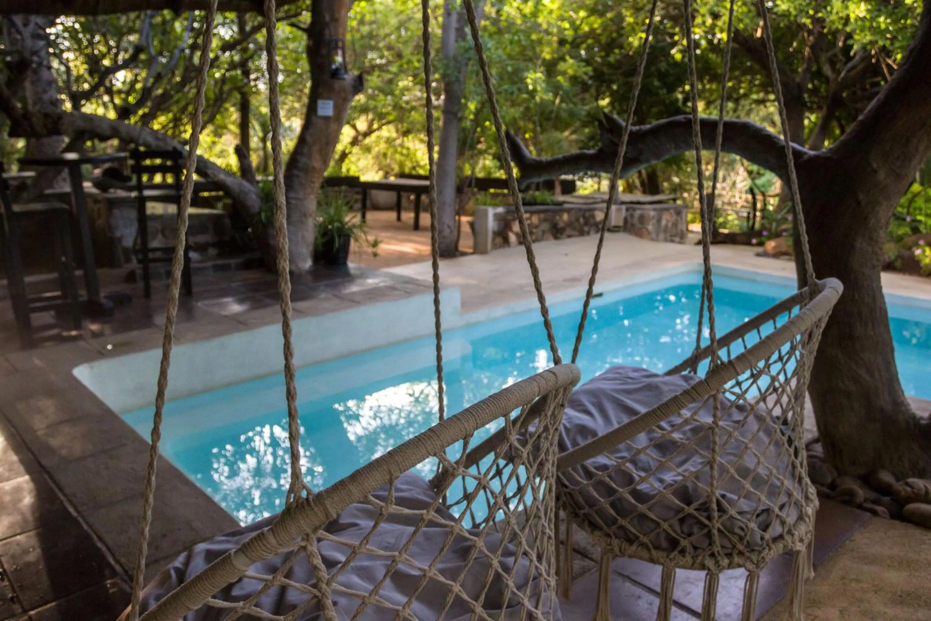 Swimming pool in Ezulwini Game Lodges