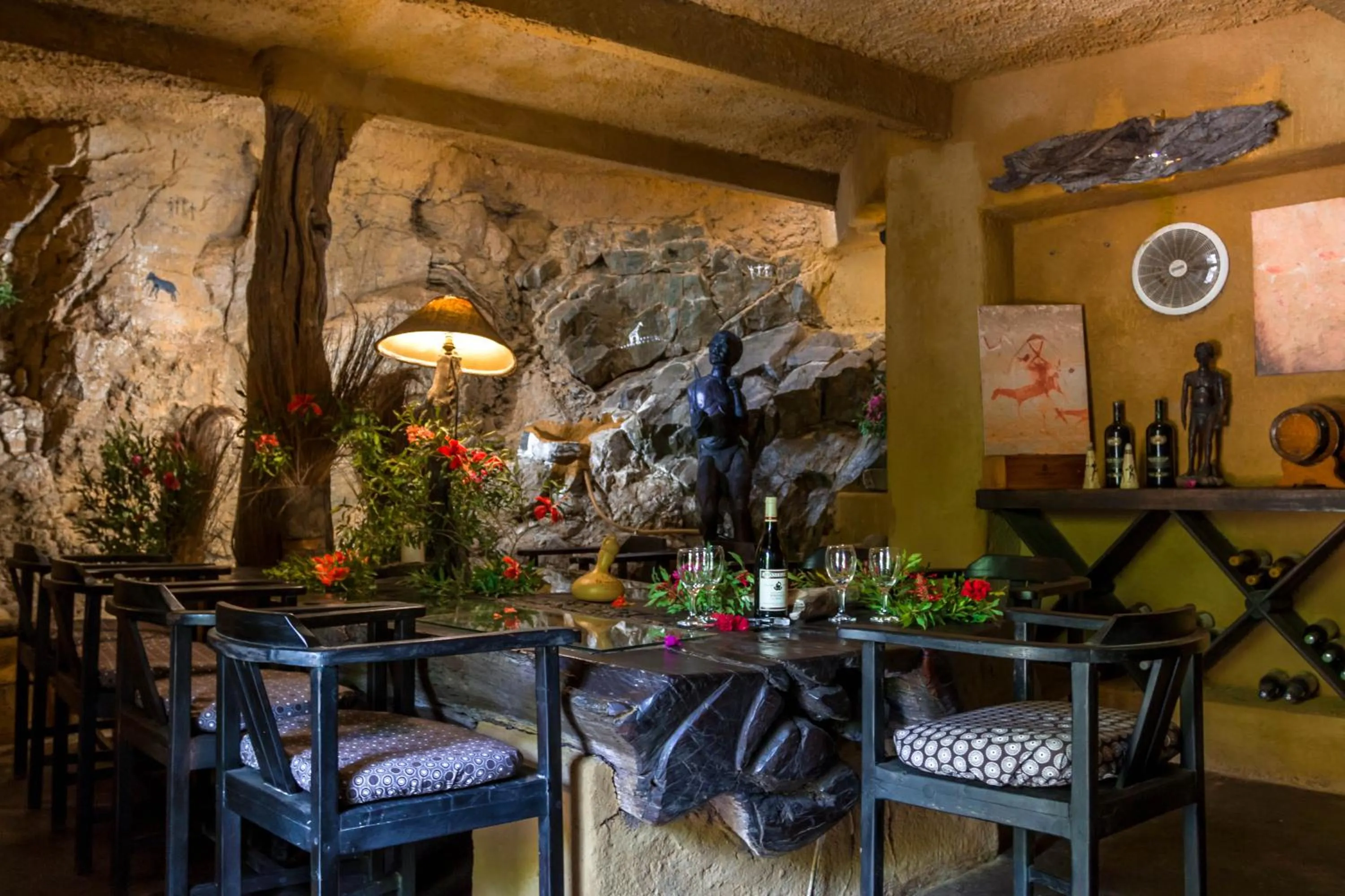 Seating area in Ezulwini Game Lodges