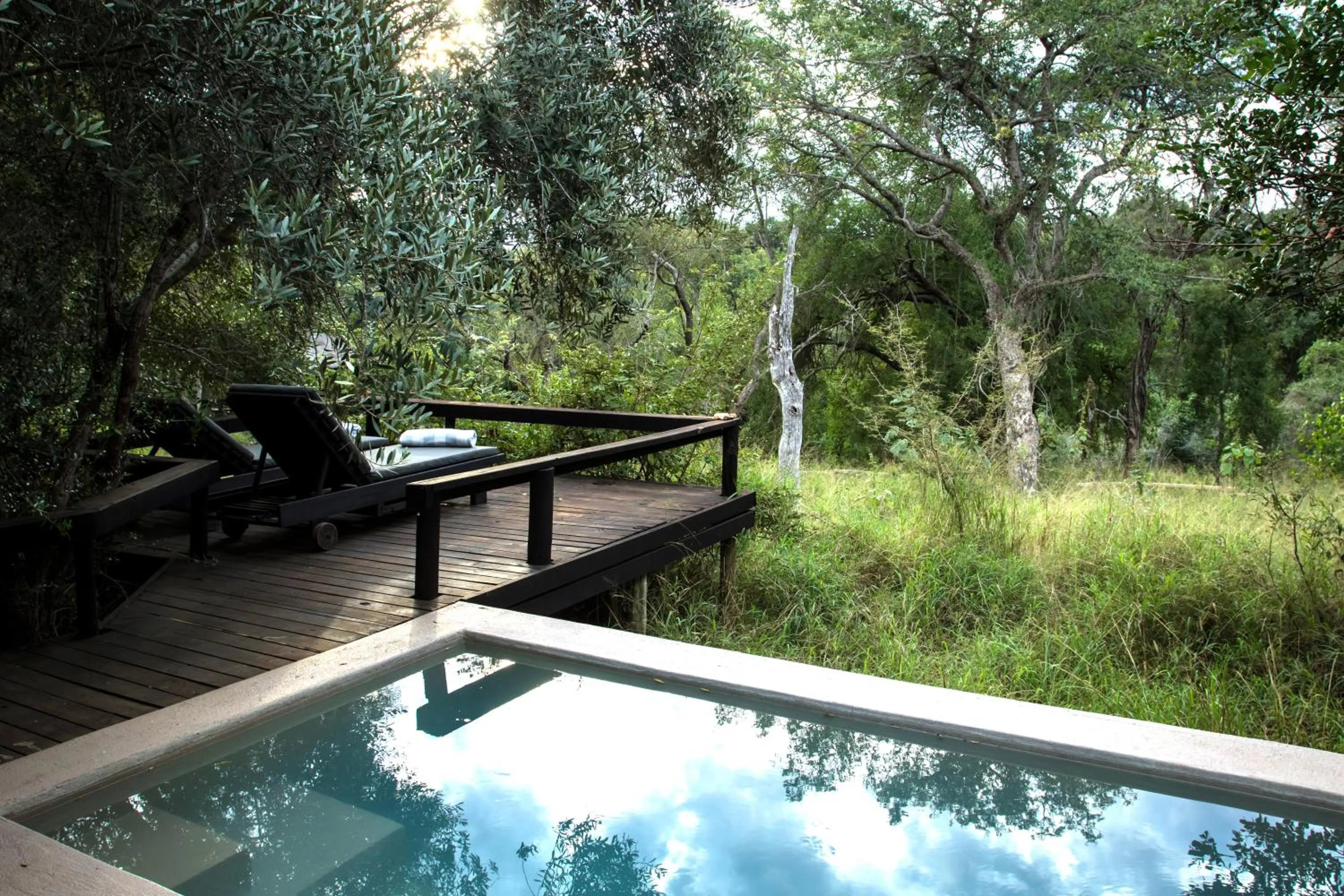 Swimming pool in Ezulwini Game Lodges