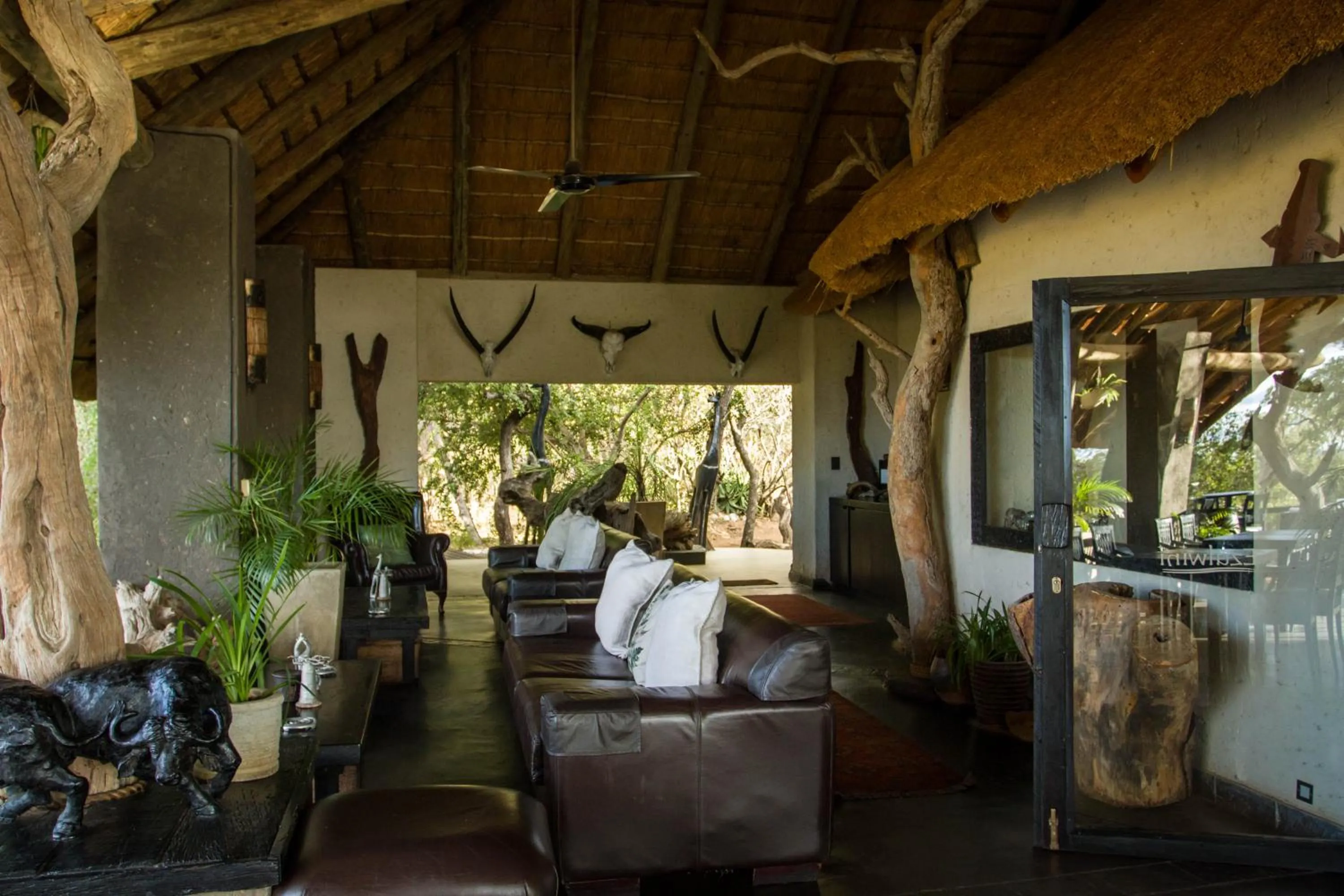 Seating area in Ezulwini Game Lodges