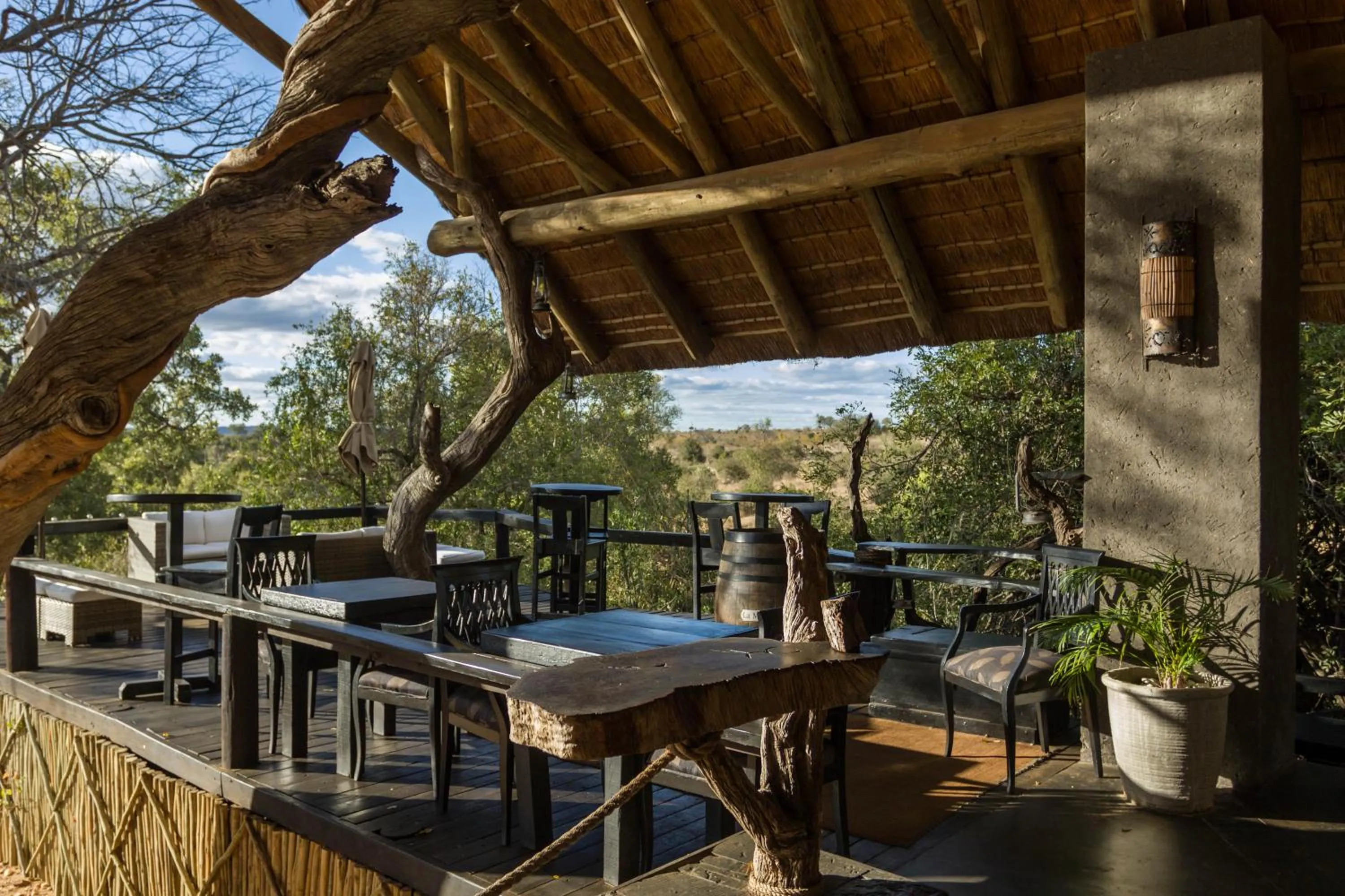 Seating area in Ezulwini Game Lodges