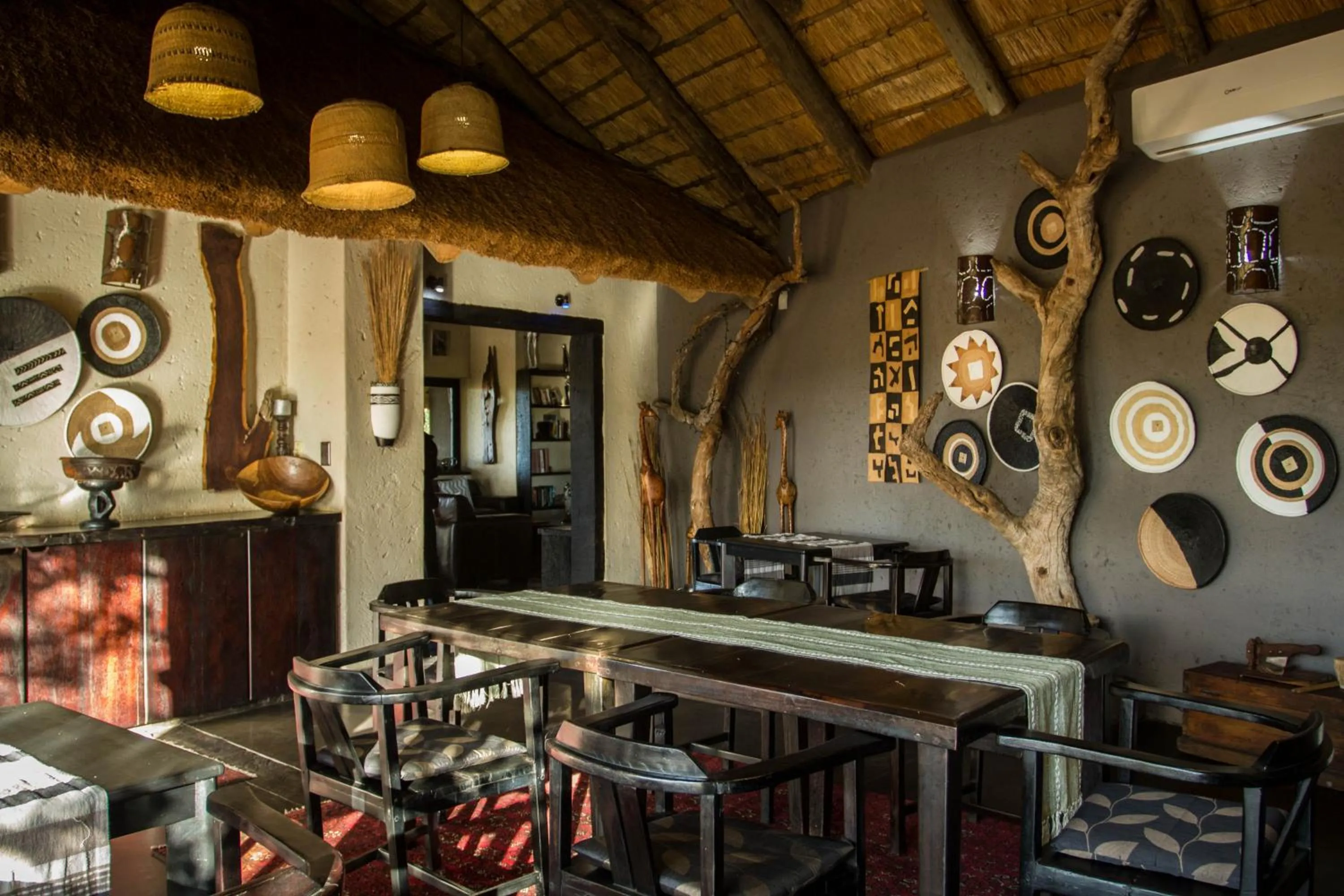 Restaurant/places to eat in Ezulwini Game Lodges