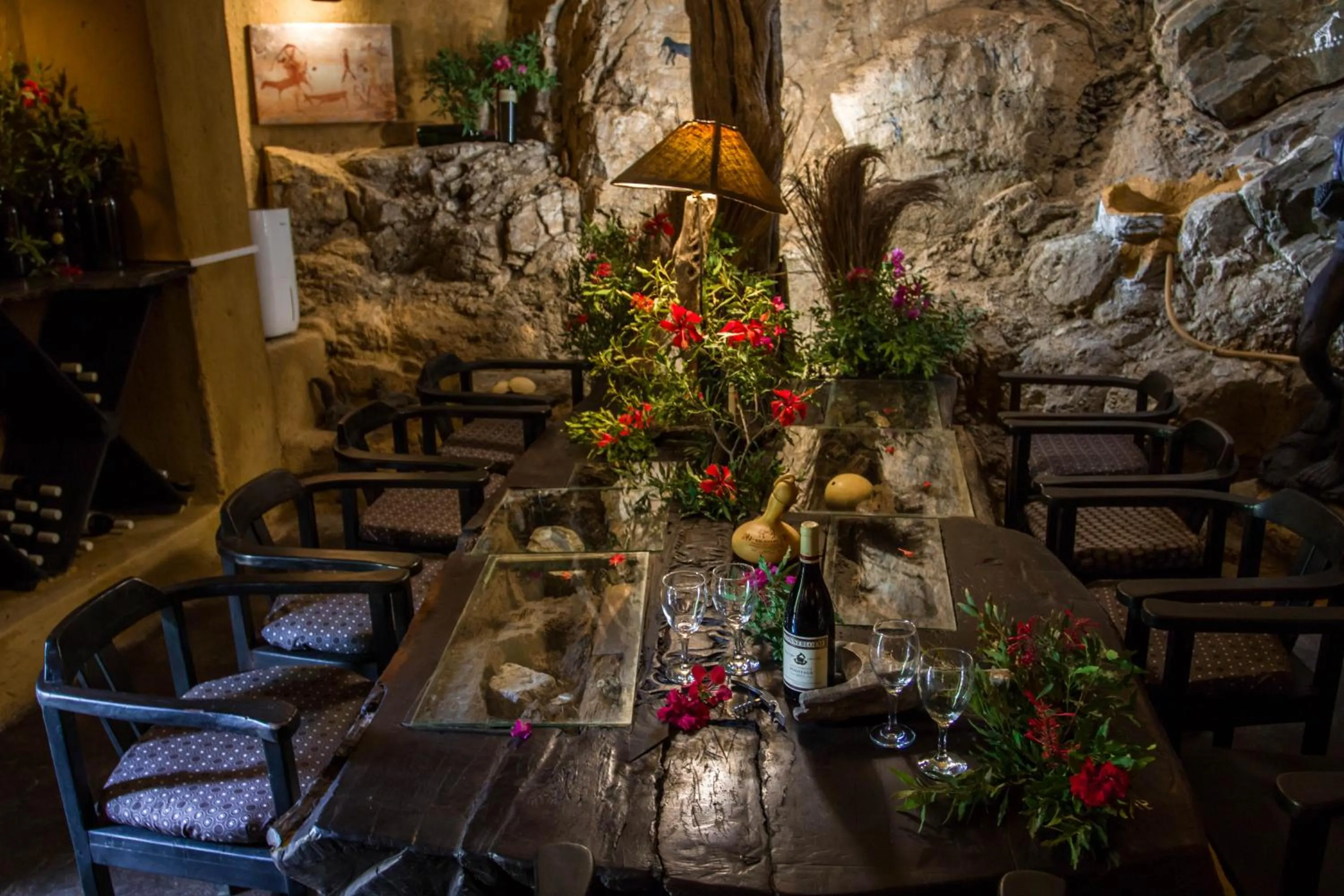 Seating area in Ezulwini Game Lodges
