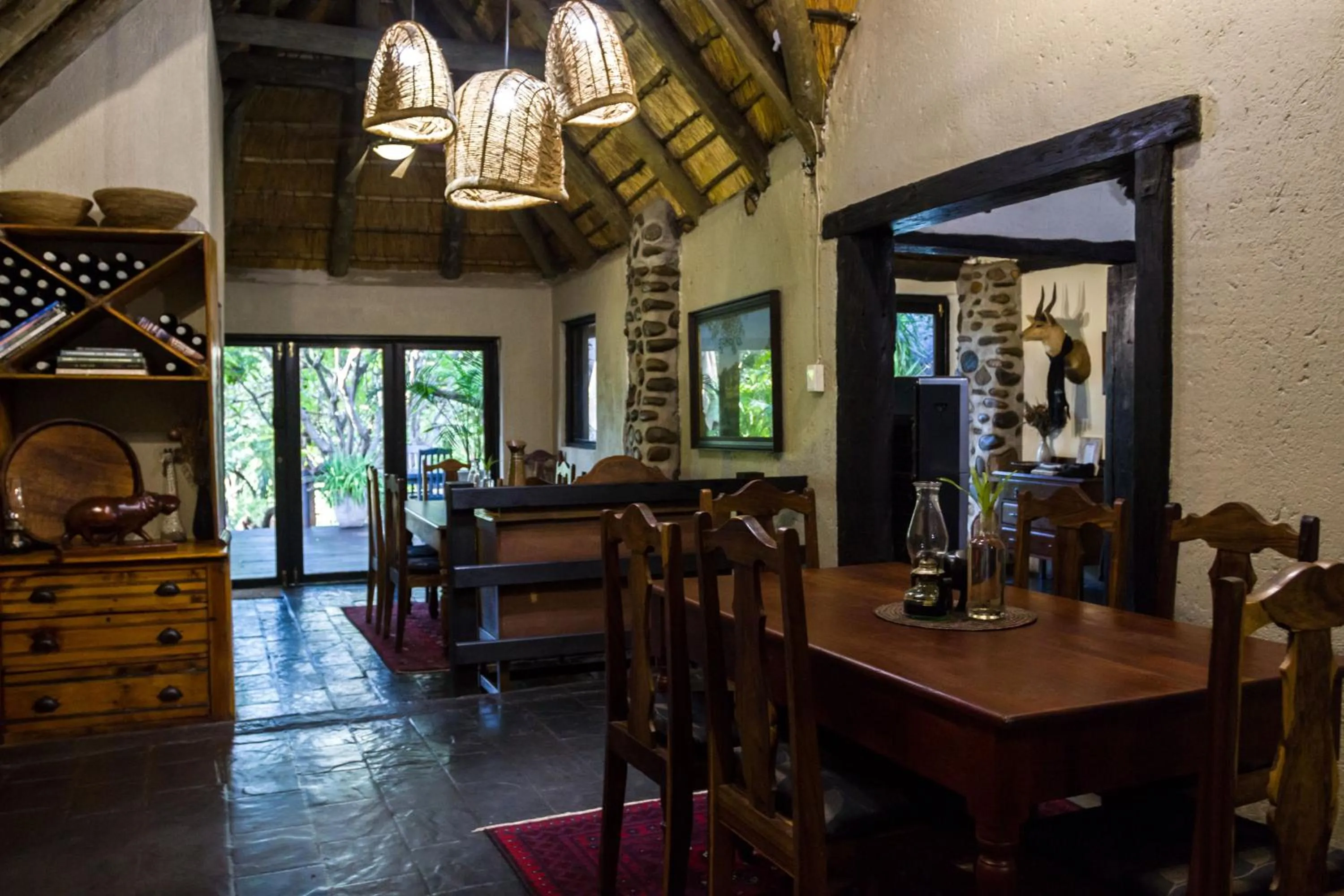 Restaurant/places to eat in Ezulwini Game Lodges