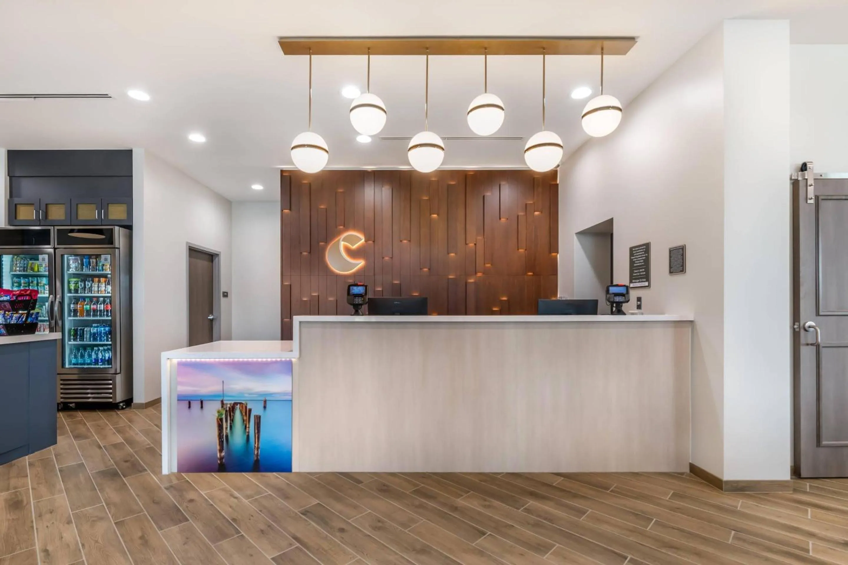 Lobby or reception in Comfort Inn & Suites Orlando Sanford Airport