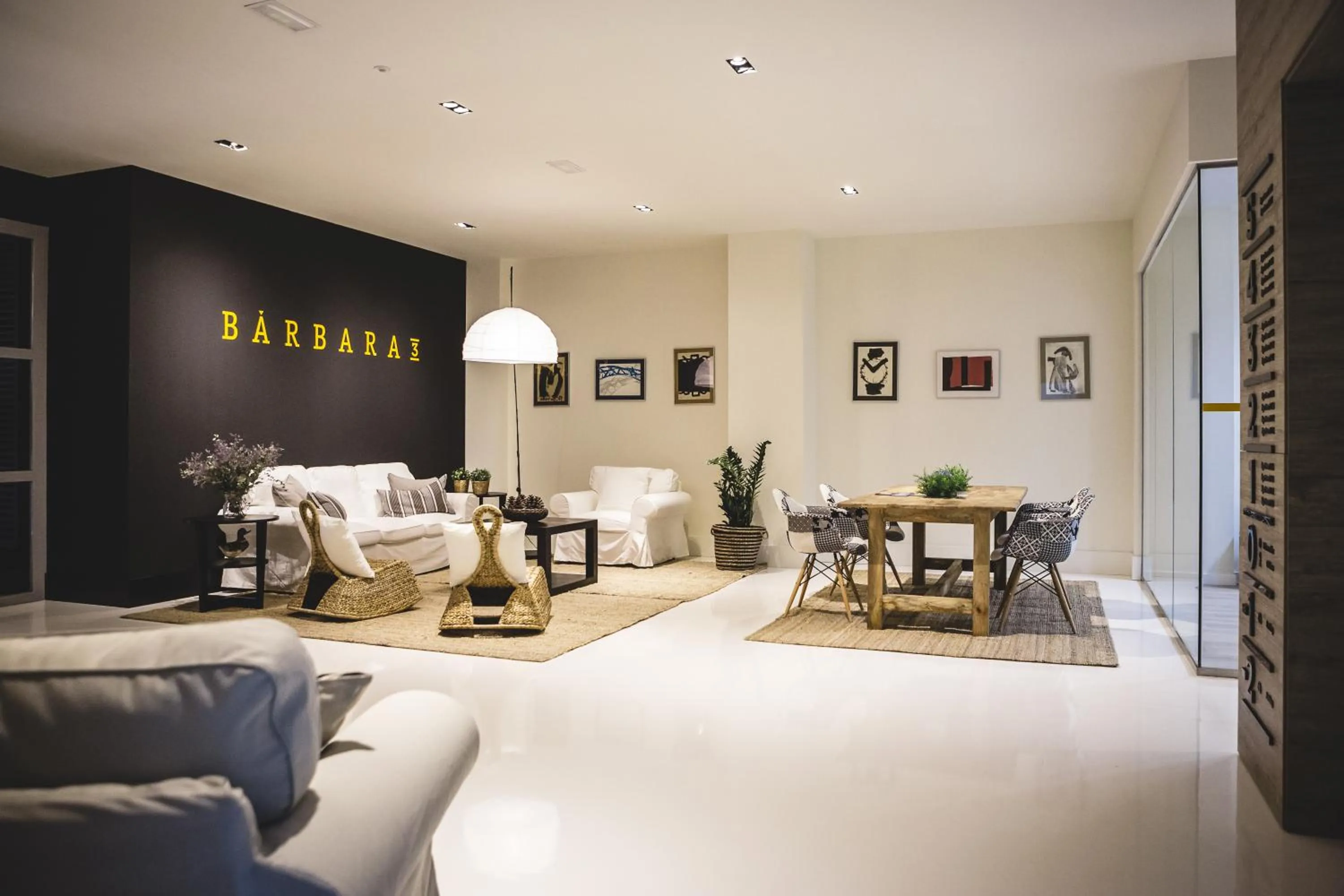 Lobby or reception in Apartamentos Barbara 3