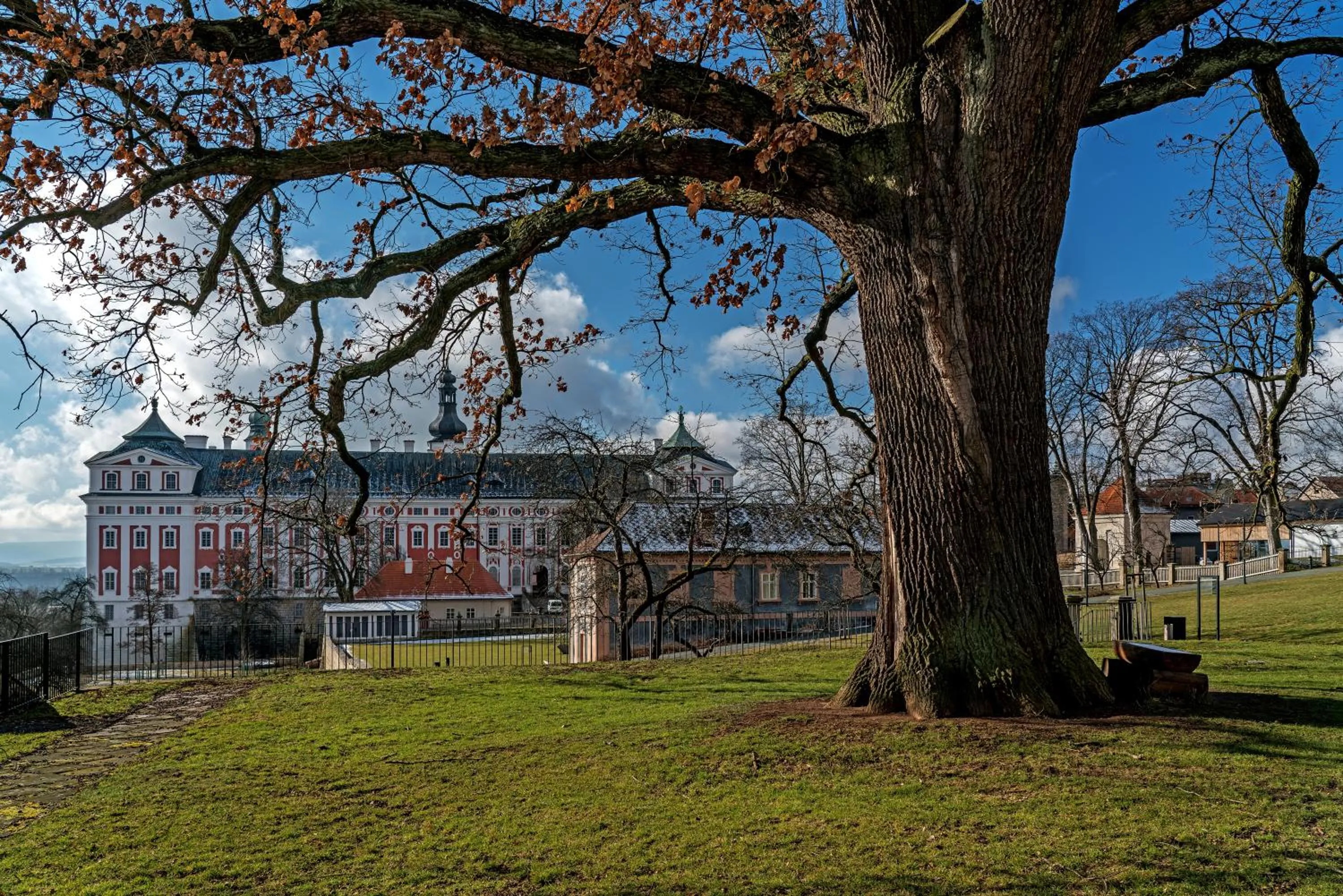 Property building in Dům Hostů Klášter Broumov