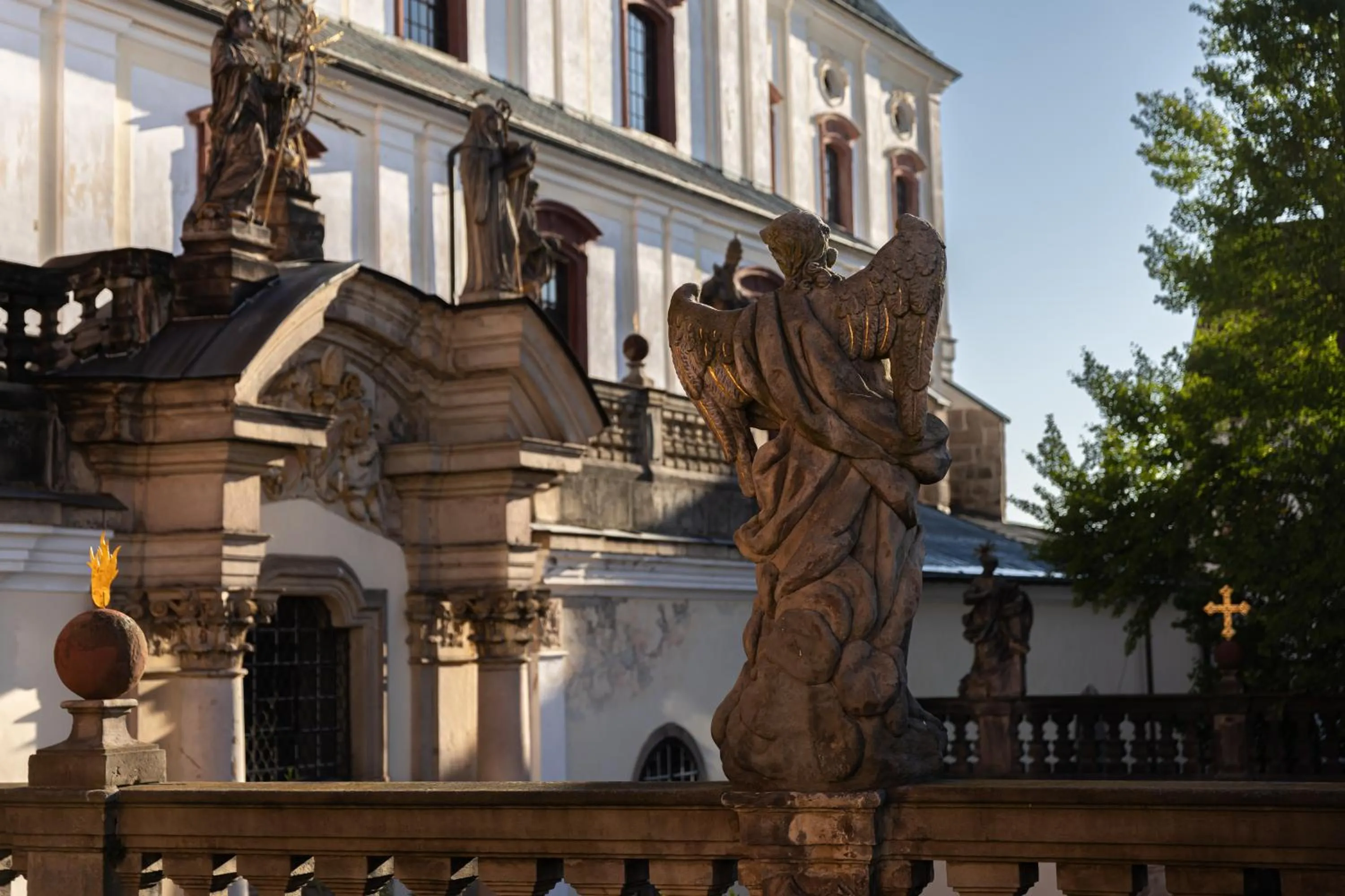 Property building in Dům Hostů Klášter Broumov