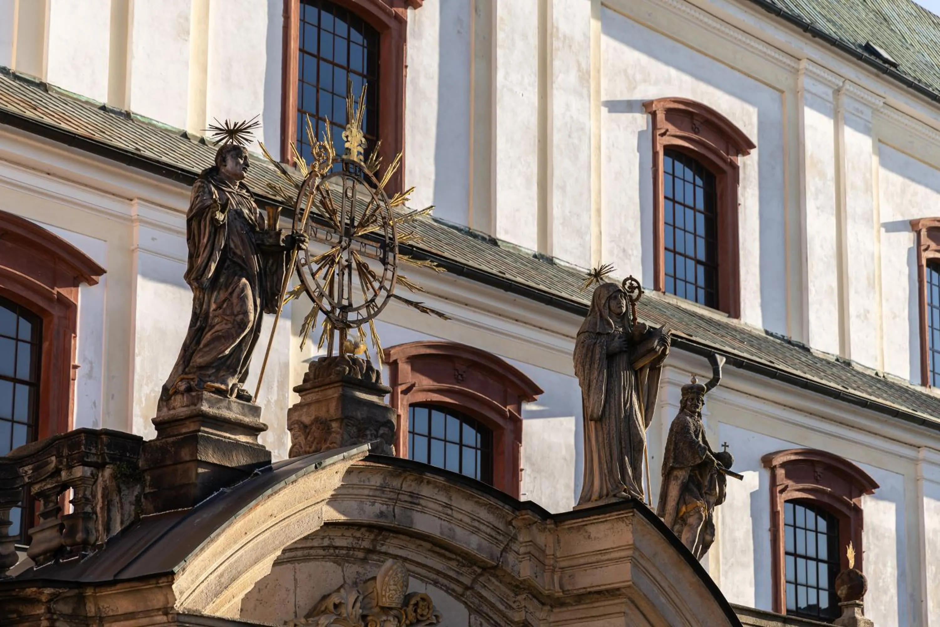 Property building in Dům Hostů Klášter Broumov