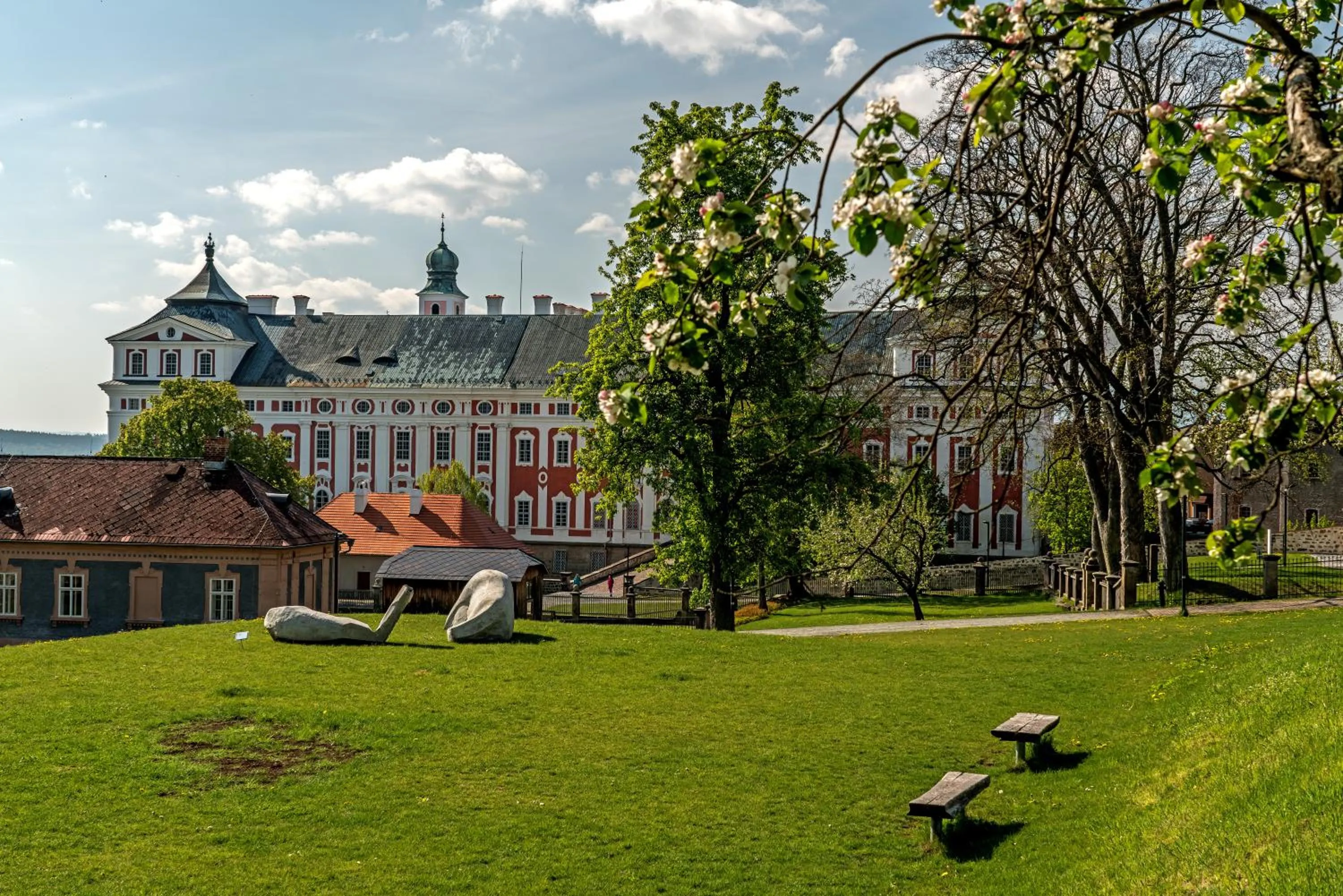 Property building in Dům Hostů Klášter Broumov