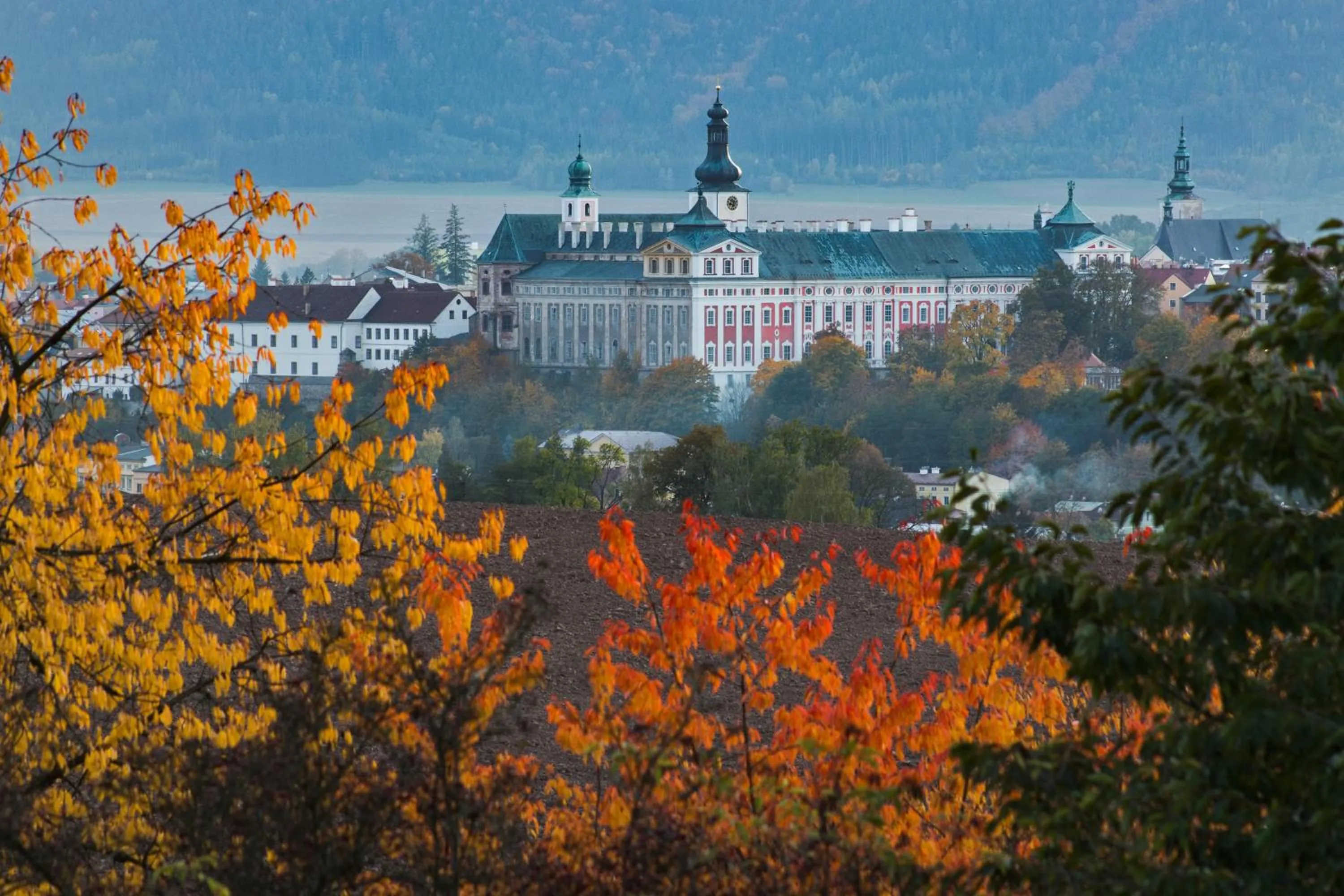 Property building in Dům Hostů Klášter Broumov