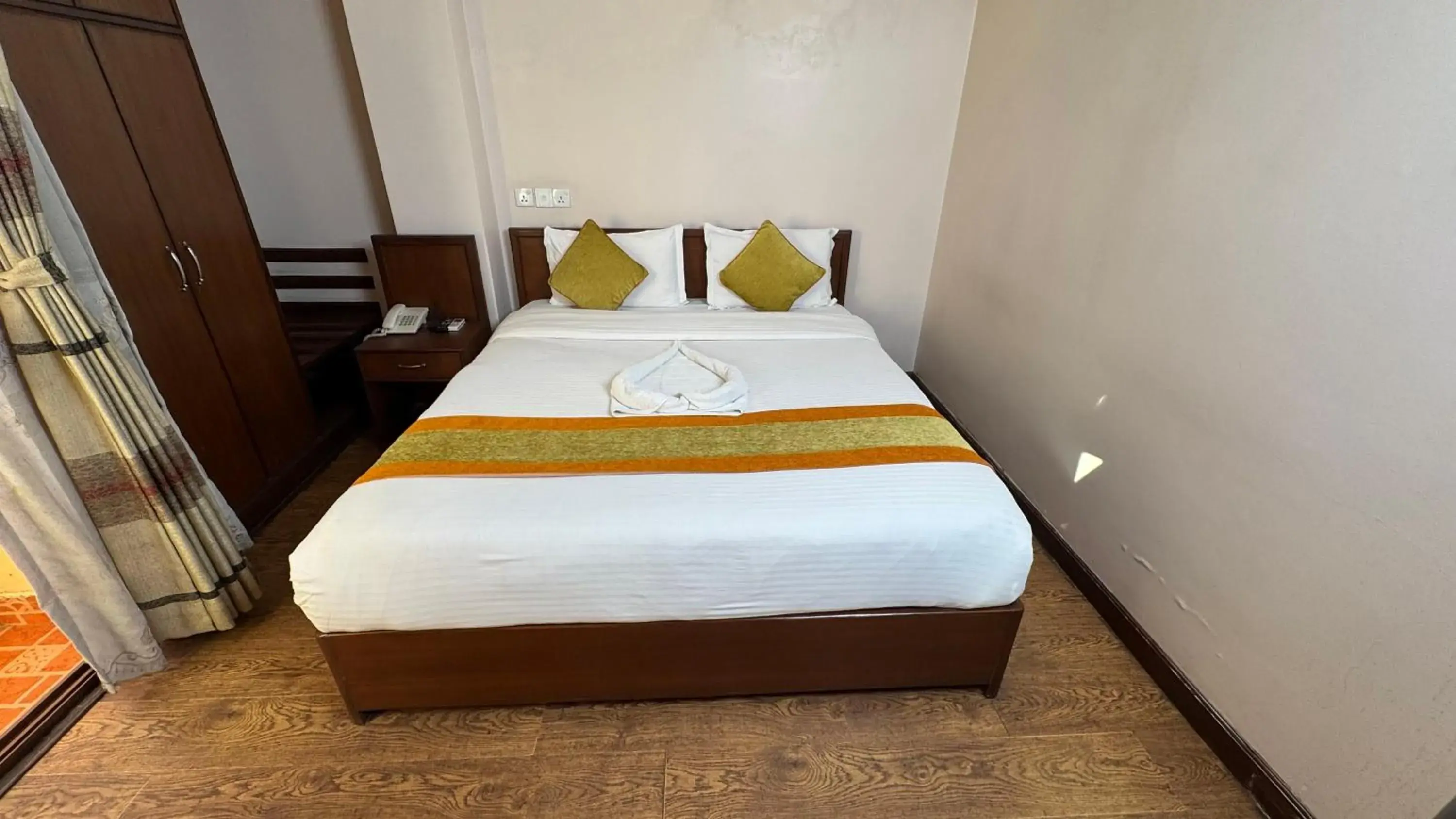 Photo of the whole room, Bed in Hotel Everest Nepal Photo of the whole room, Bed in Hotel Everest Nepal