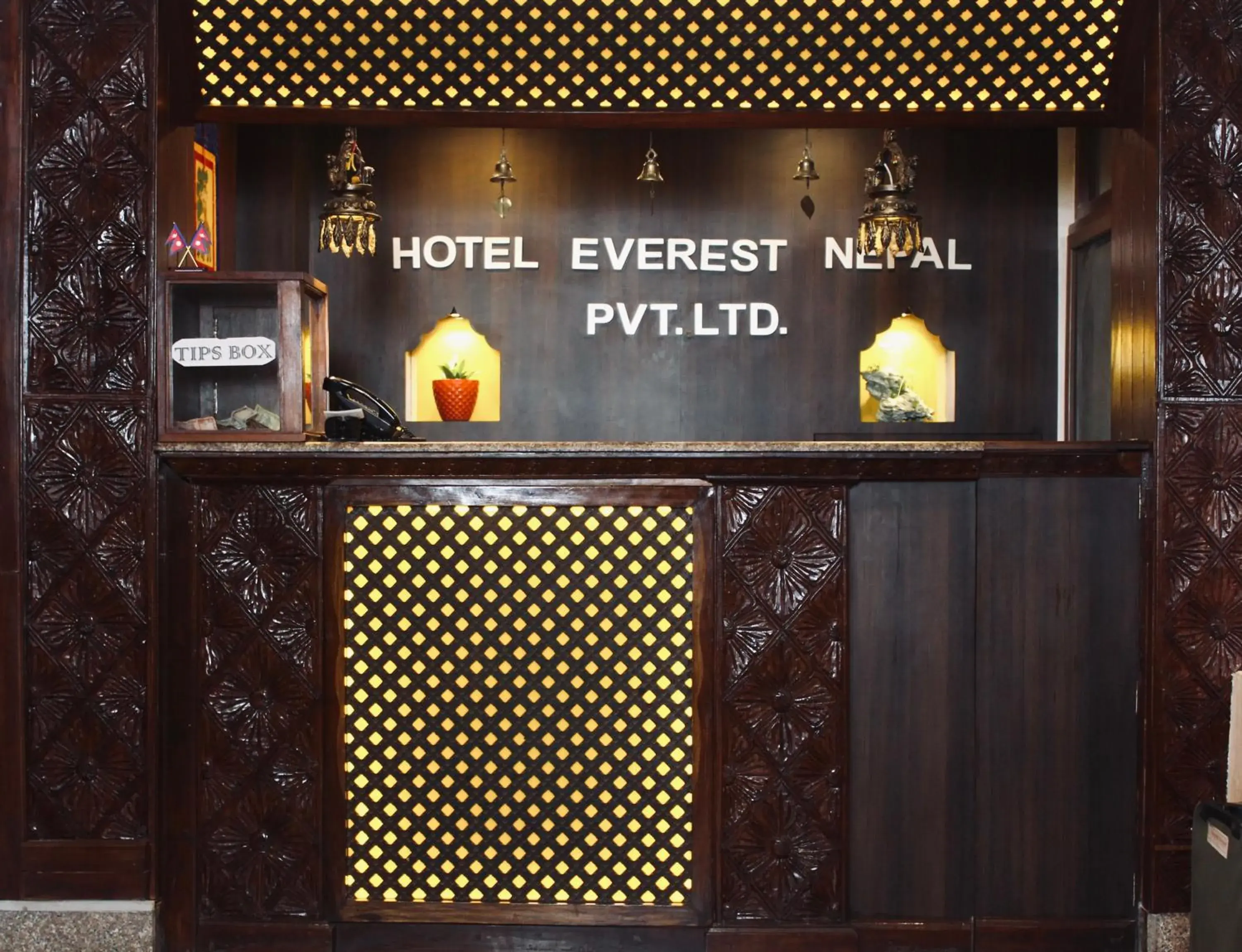 Lobby or reception in Hotel Everest Nepal Lobby or reception in Hotel Everest Nepal