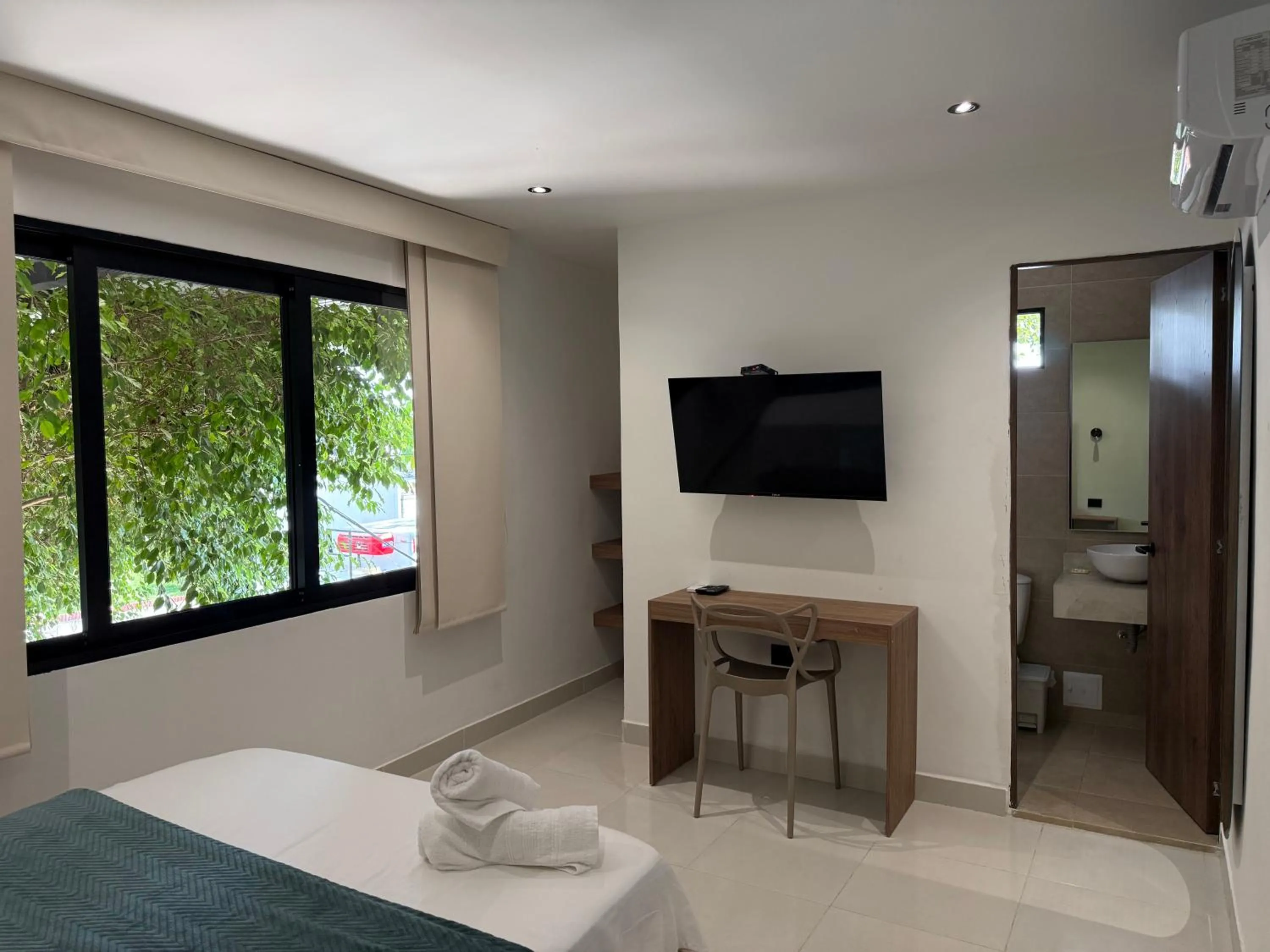 Bed in Arcadia Hotel