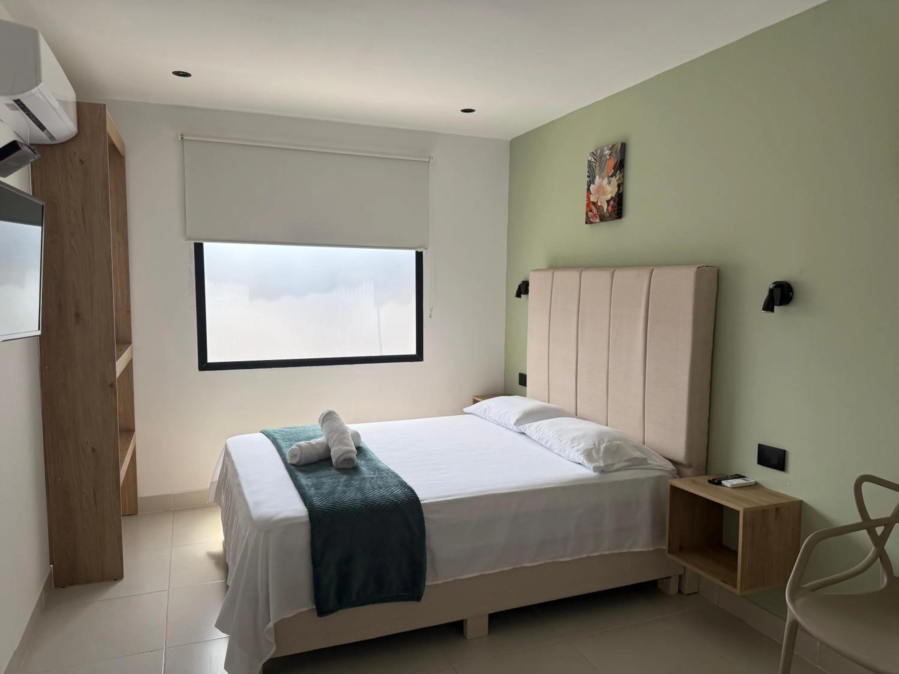 Bed in Arcadia Hotel