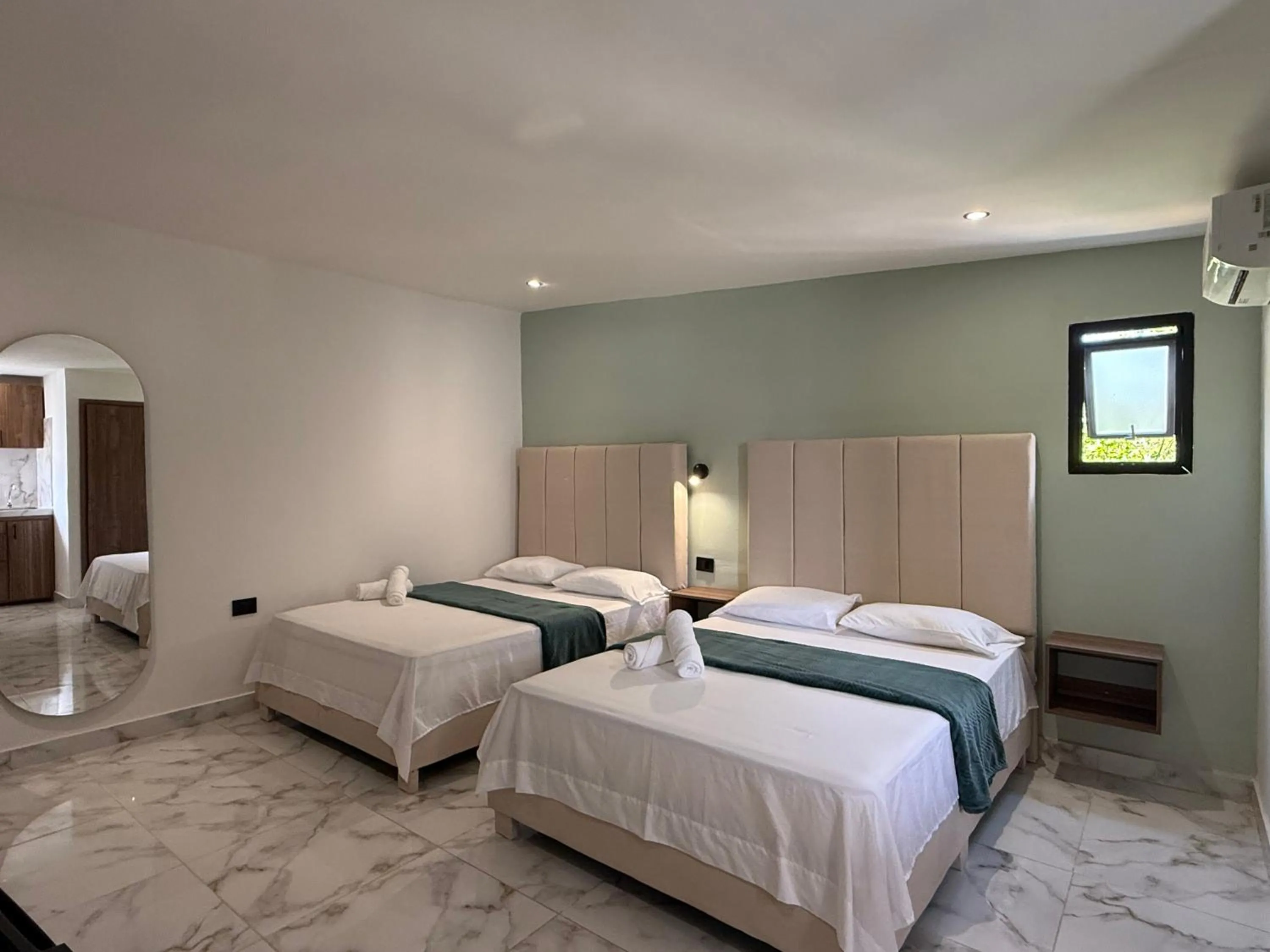Bed in Arcadia Hotel