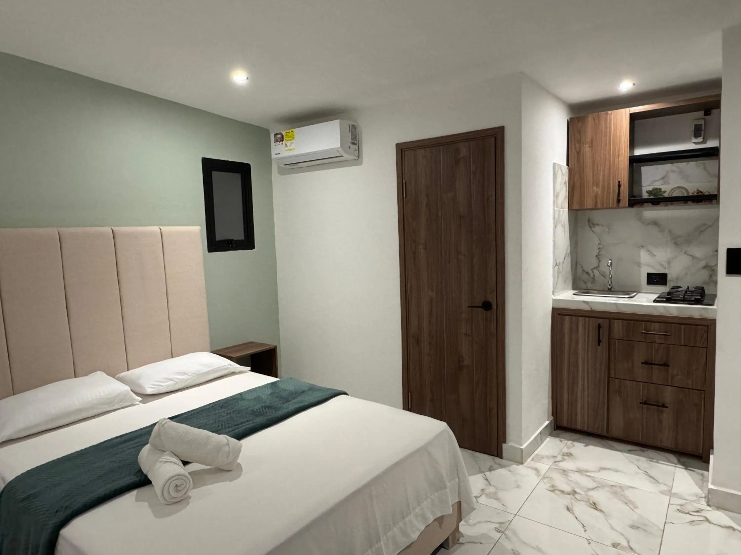Bed in Arcadia Hotel