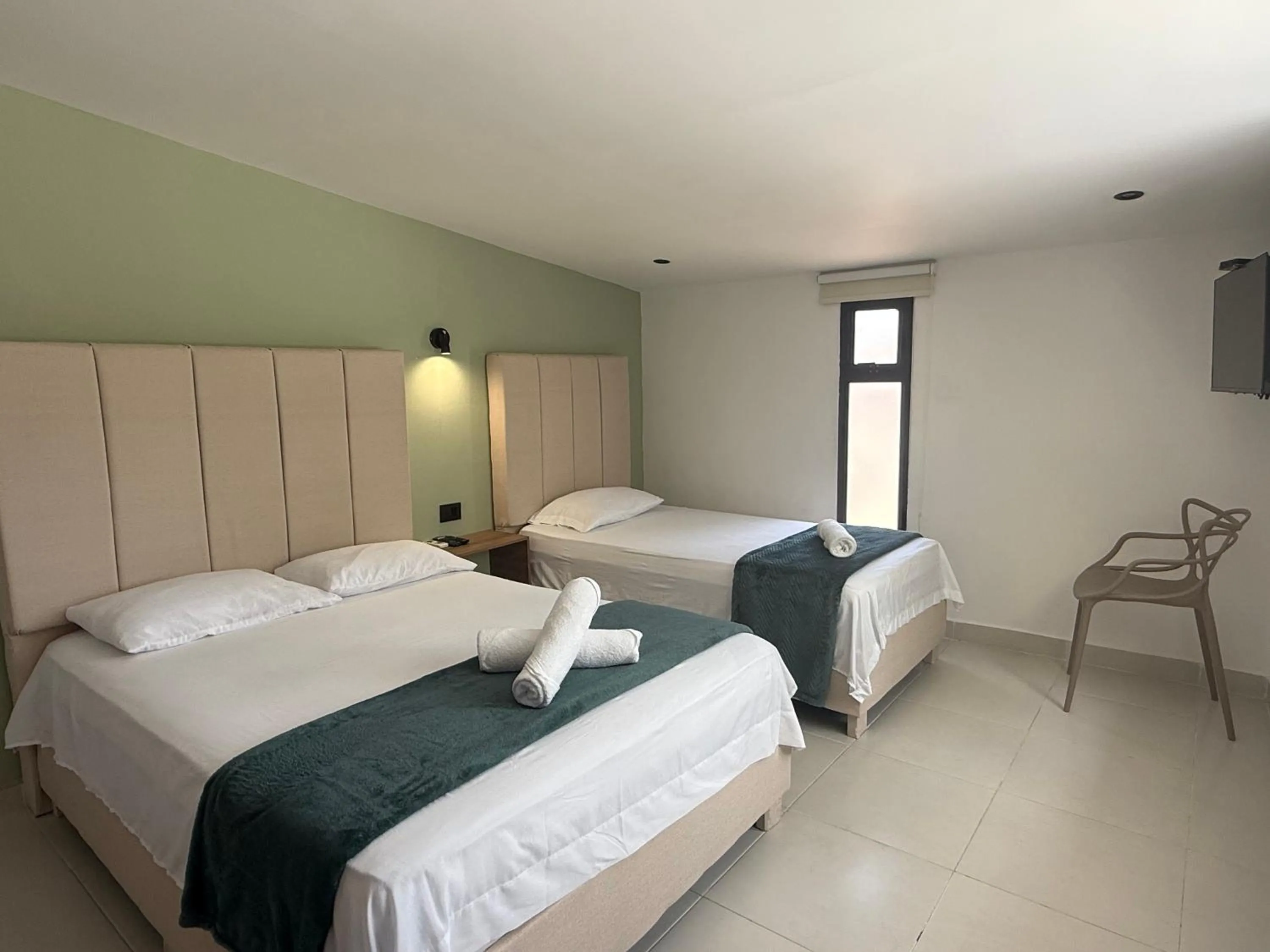 Bed in Arcadia Hotel