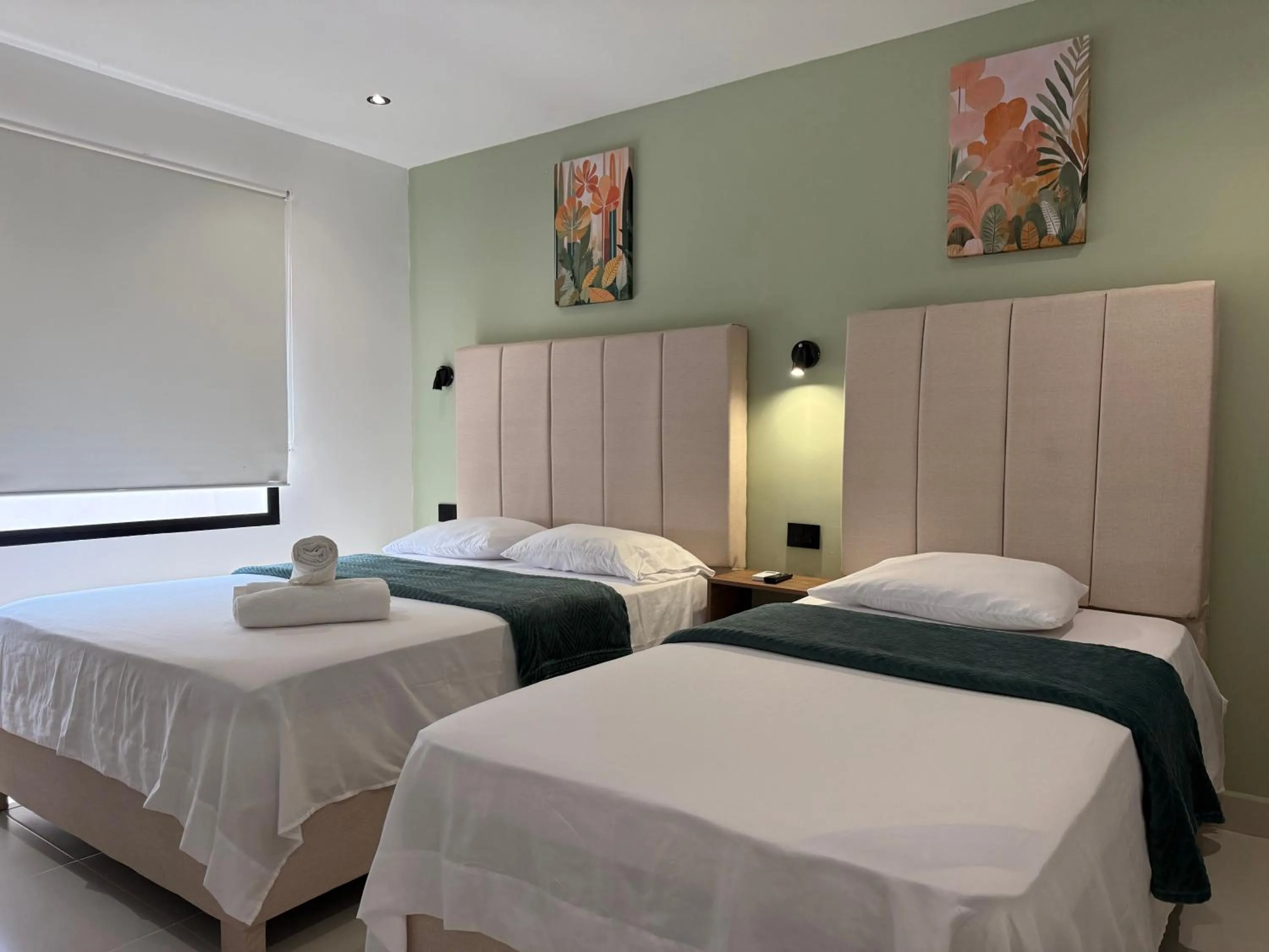 Bed in Arcadia Hotel