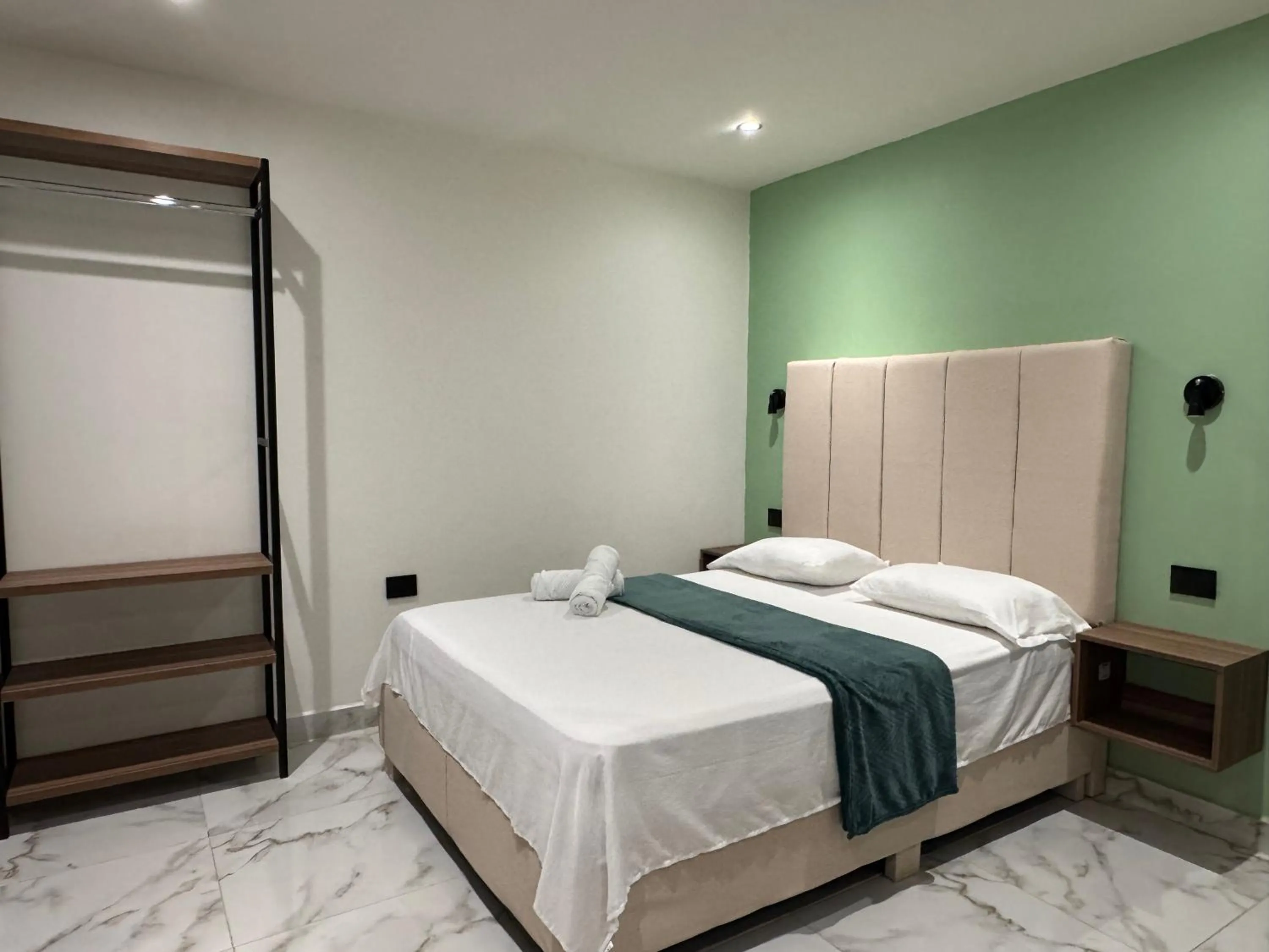 Bed in Arcadia Hotel