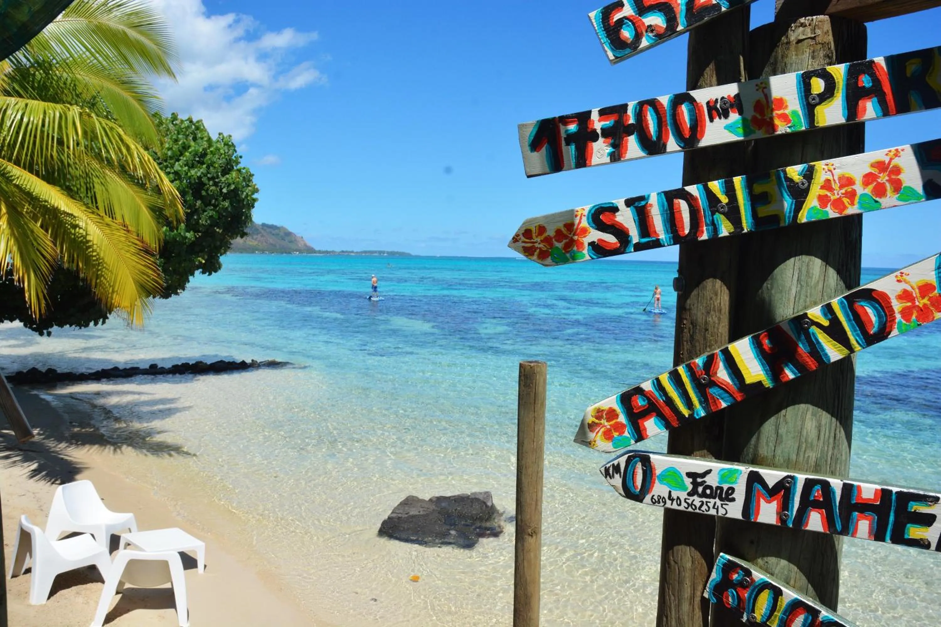 Beach in Fare Maheata